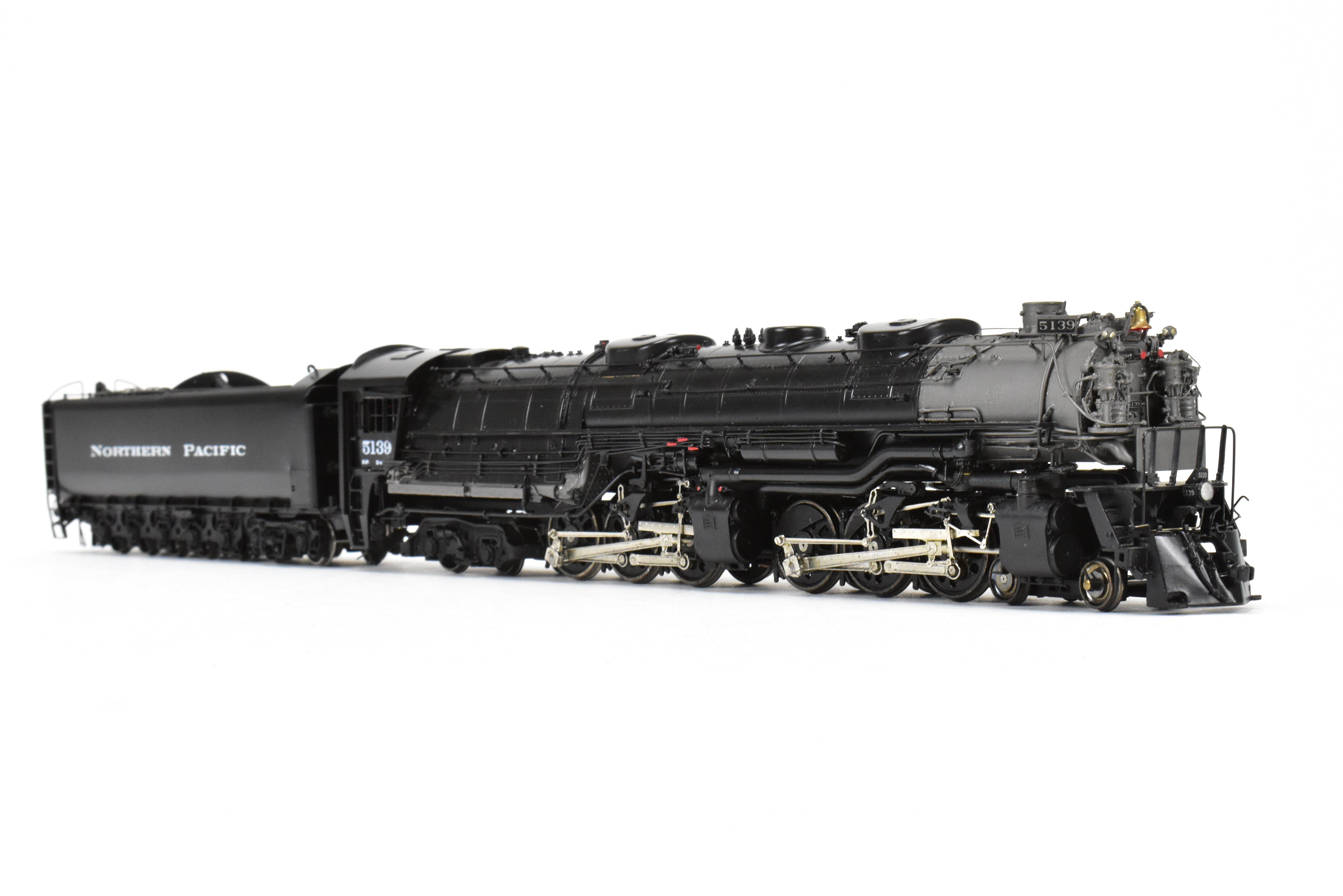HO Brass OMI - Overland Models NP Z - 8 4 - 6 - 6 - 4 FP #5139 with Minor Issues, As - Is