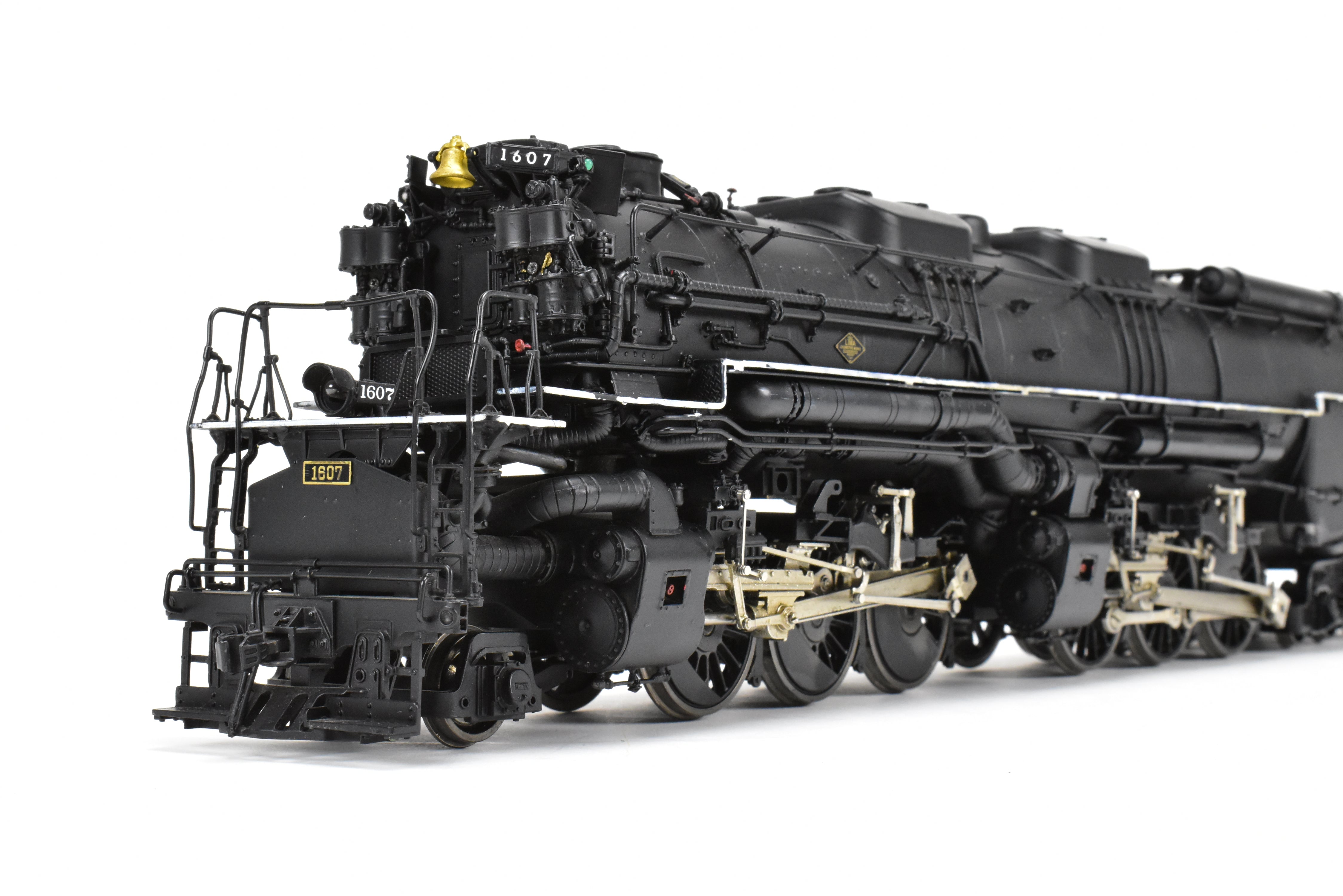 O Scale Brass Model Train - Sunset Models 3rd Rail Division Chesapeake & Ohio Allegheny Class H8 2-6-6-6 2-Rail F/P Locomotive #1607