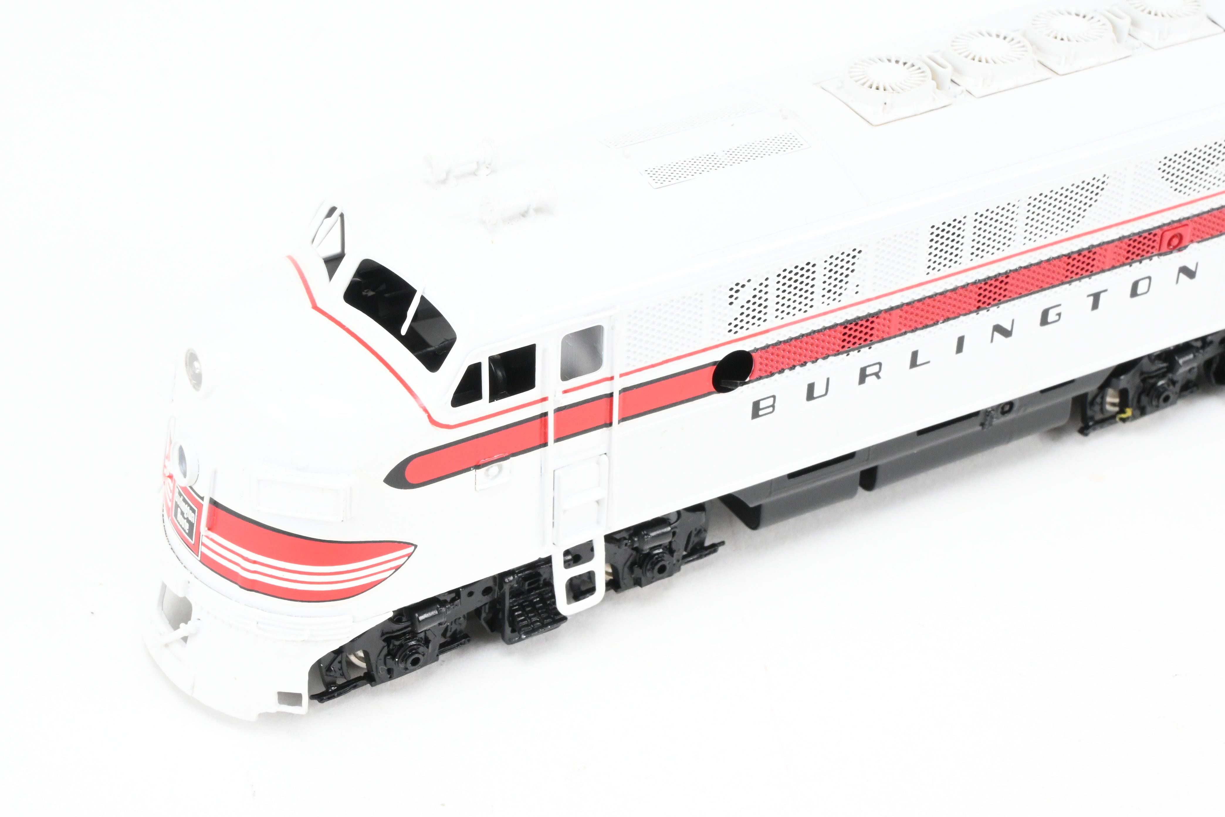HO Scale Brass Model Train - Oriental Limited CB&Q – Burlington Route EMD F3A PH II with 1500 HP for Freight Operations