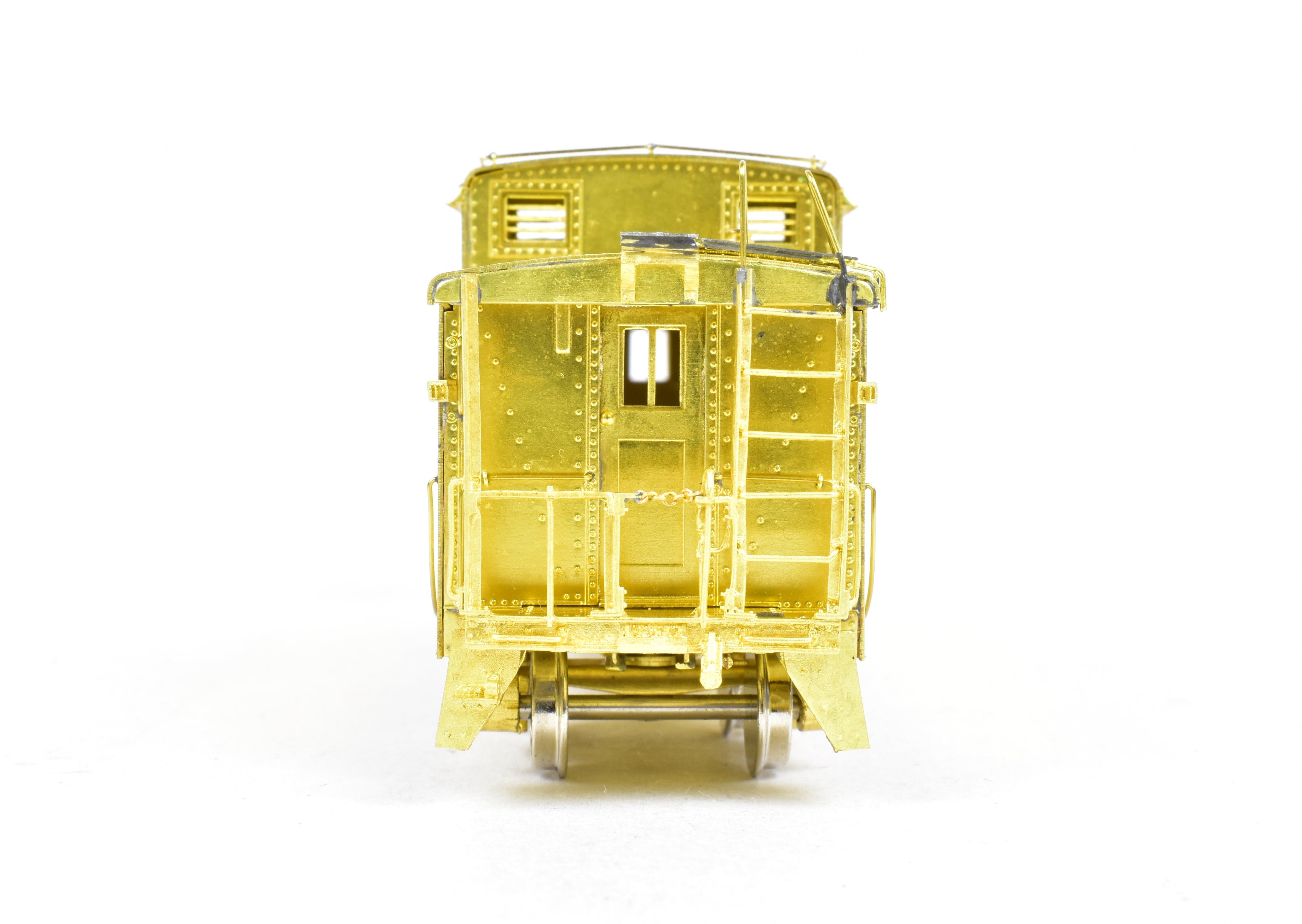 HO Scale Brass OMI - Overland Models, Inc. Missouri Pacific Steel Caboose with Rivets, Model Numbers Ranging from #1016 to #1050