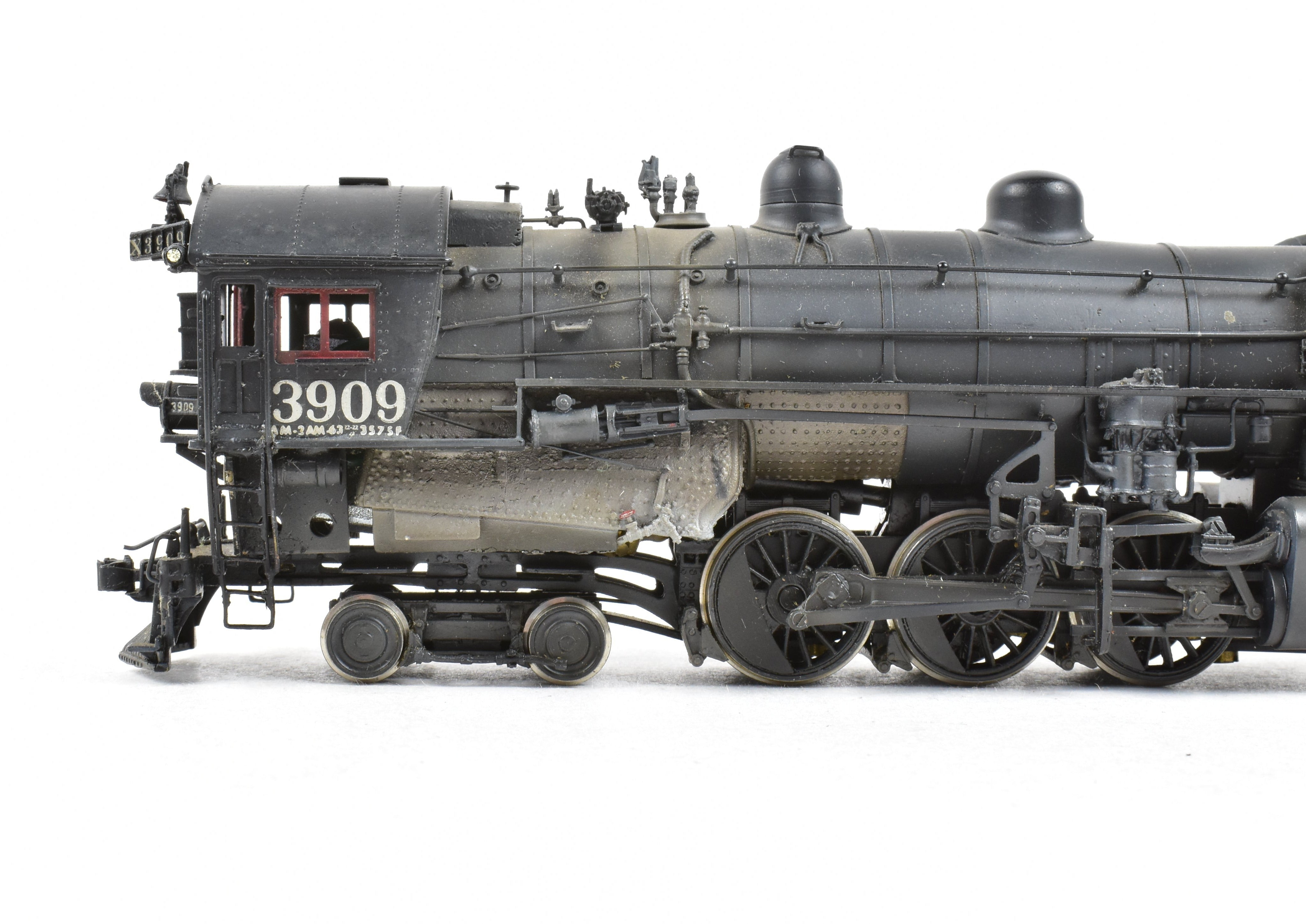 Custom Painted HO Brass Balboa Southern Pacific AM - 2 4 - 6 - 6 - 2 Cab Forward Master Series