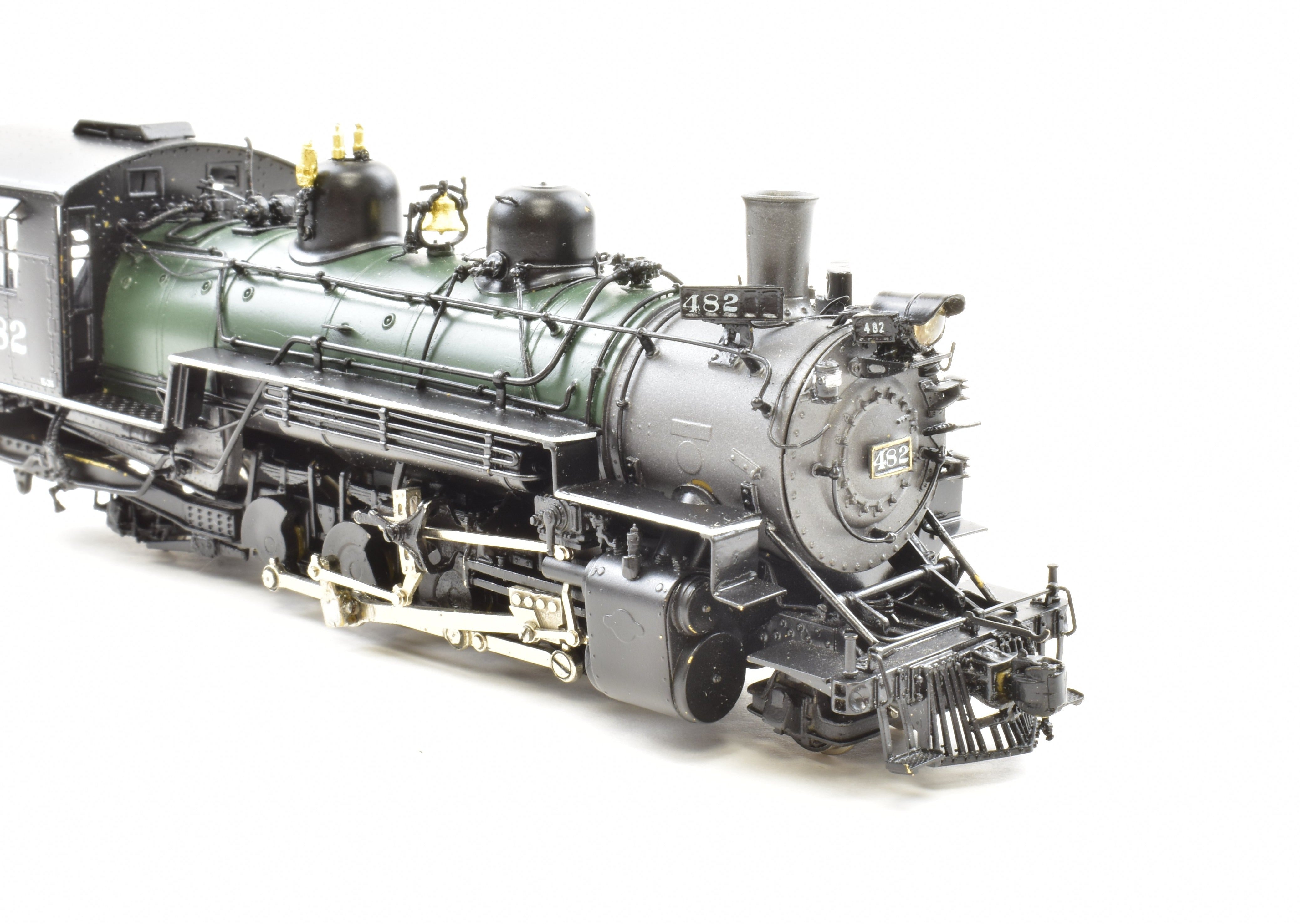 HOn3 Brass PFM Fujiyama - D&RGW Denver & Rio Grande Western K - 36 2 - 8 - 2 Pro Paint Locomotive #482