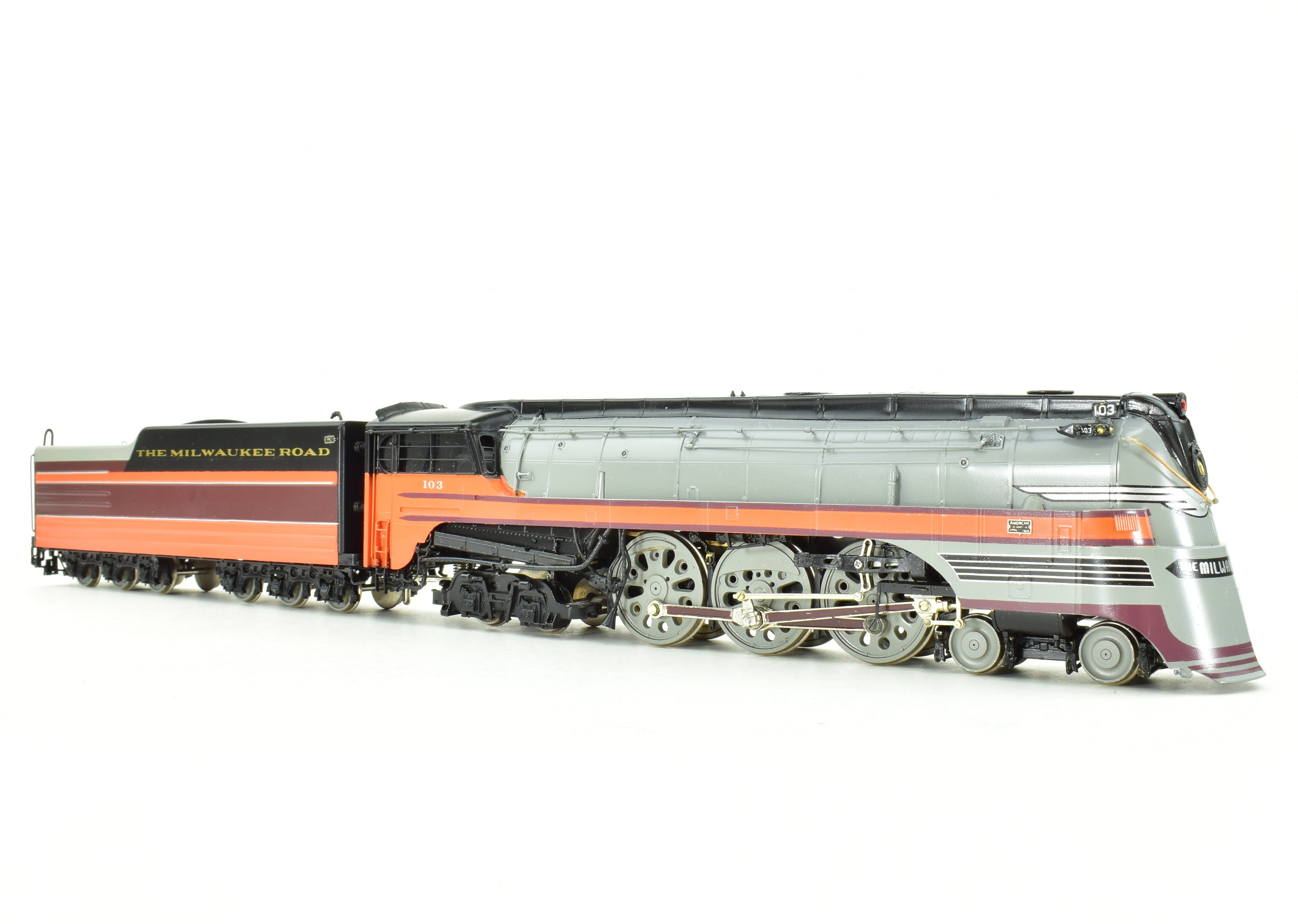 HO Brass OMI - Overland Models Inc. MILW F-7 4-6-4 Baltic FP No. 103