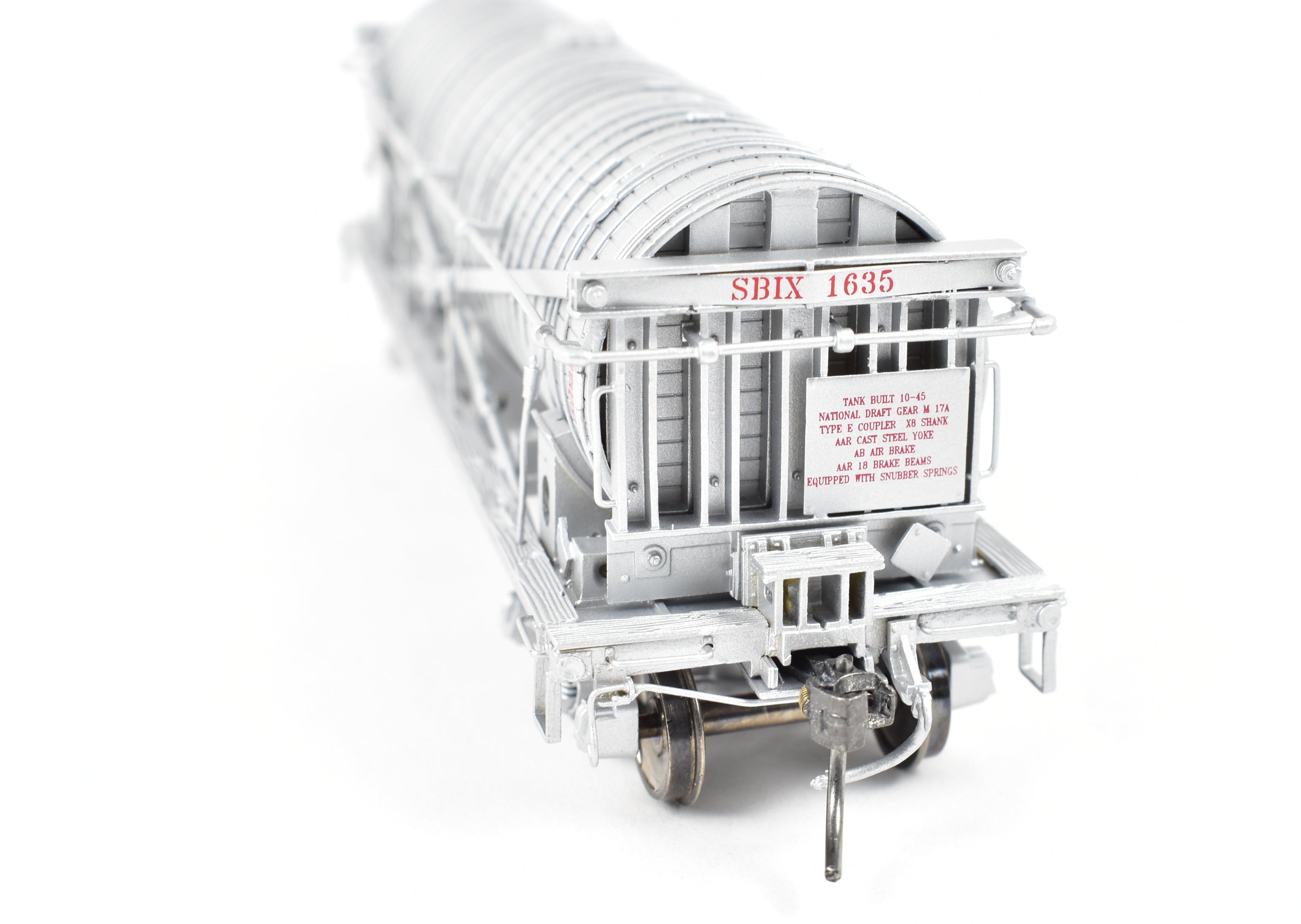2024 HO New Brass North Bank Line SBIX 1635 Standard Brand Vinegar Model Car
