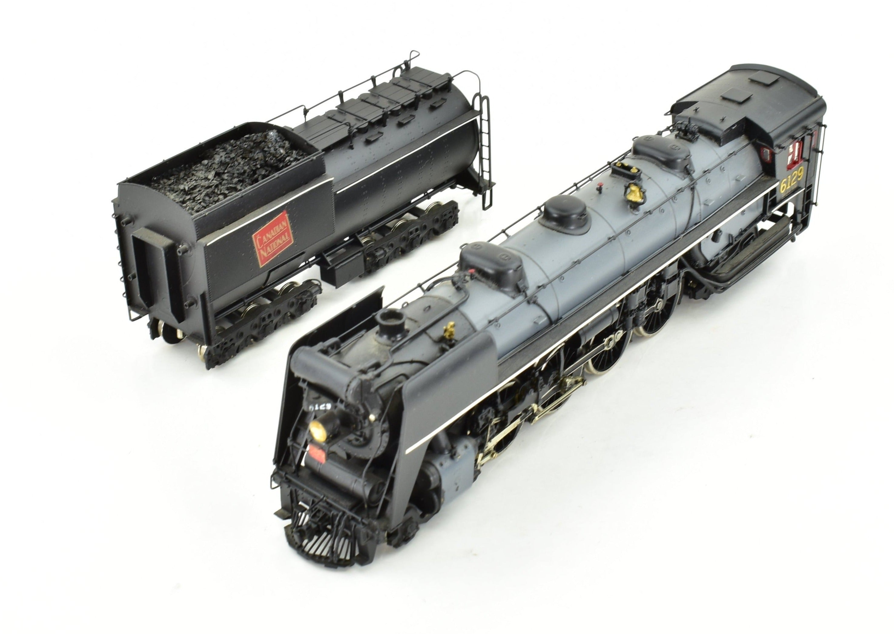 HO Scale Brass Van Hobbies CNR U-2b,c 4-8-4 Pro-Painted Locomotive #6129