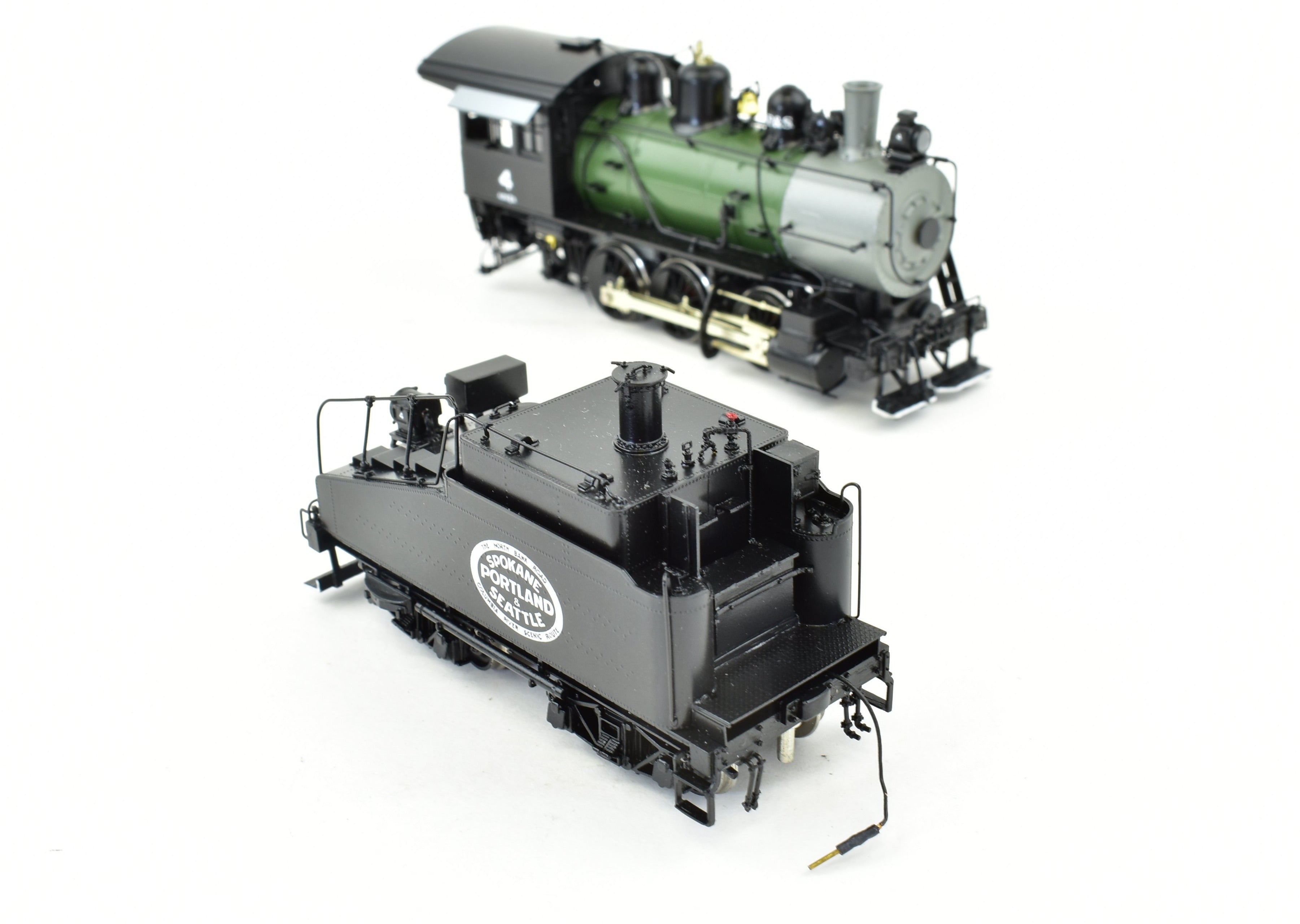 HO Brass Model by W&R Enterprises: Spokane, Portland & Seattle Railway A-1 0-6-0 #4 FP