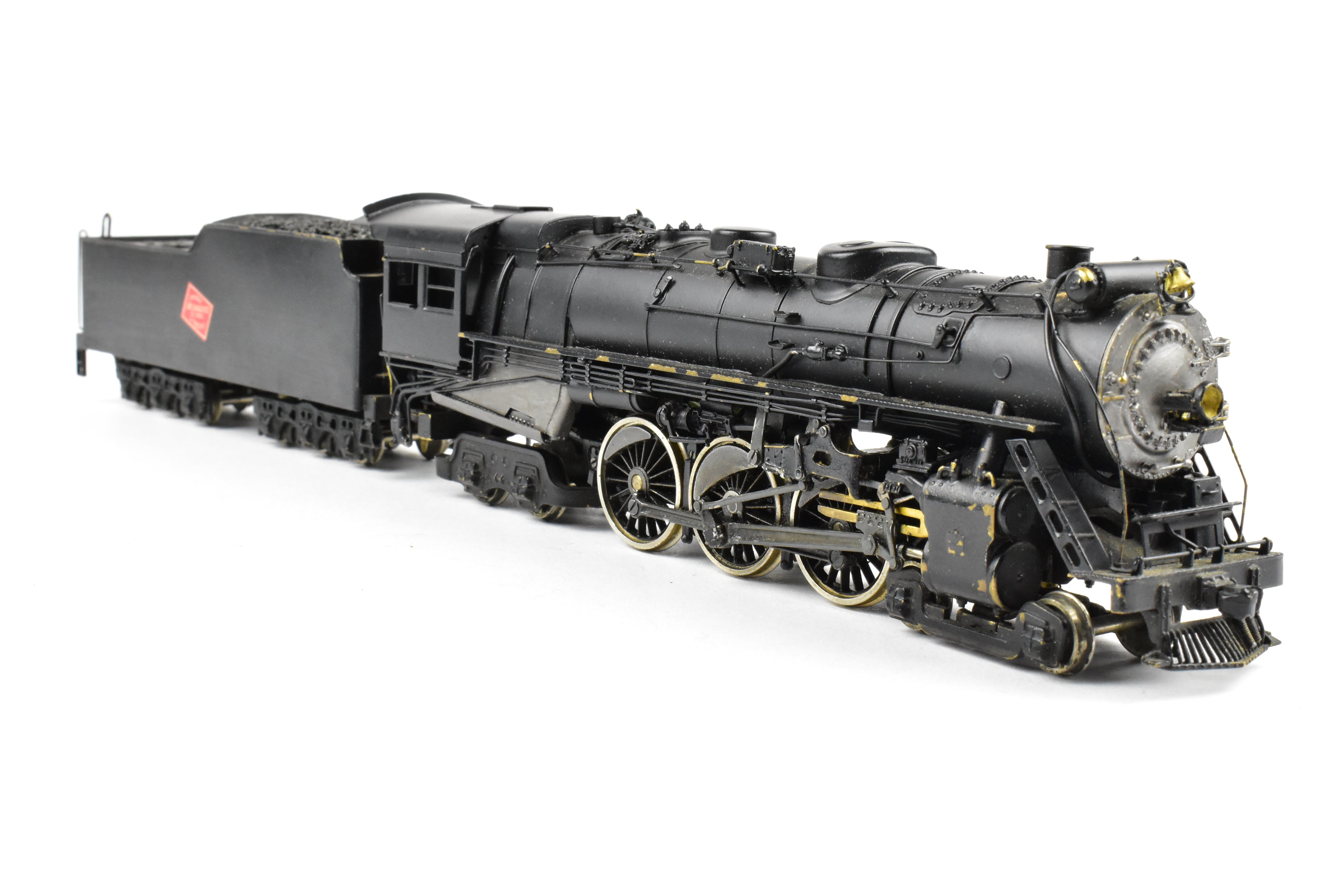 HO Scale Brass Model Train - Associated Hobby Manufacturers MILW (Milwaukee Road) Class F - 6 4 - 6 - 4 Baltic CP Locomotive