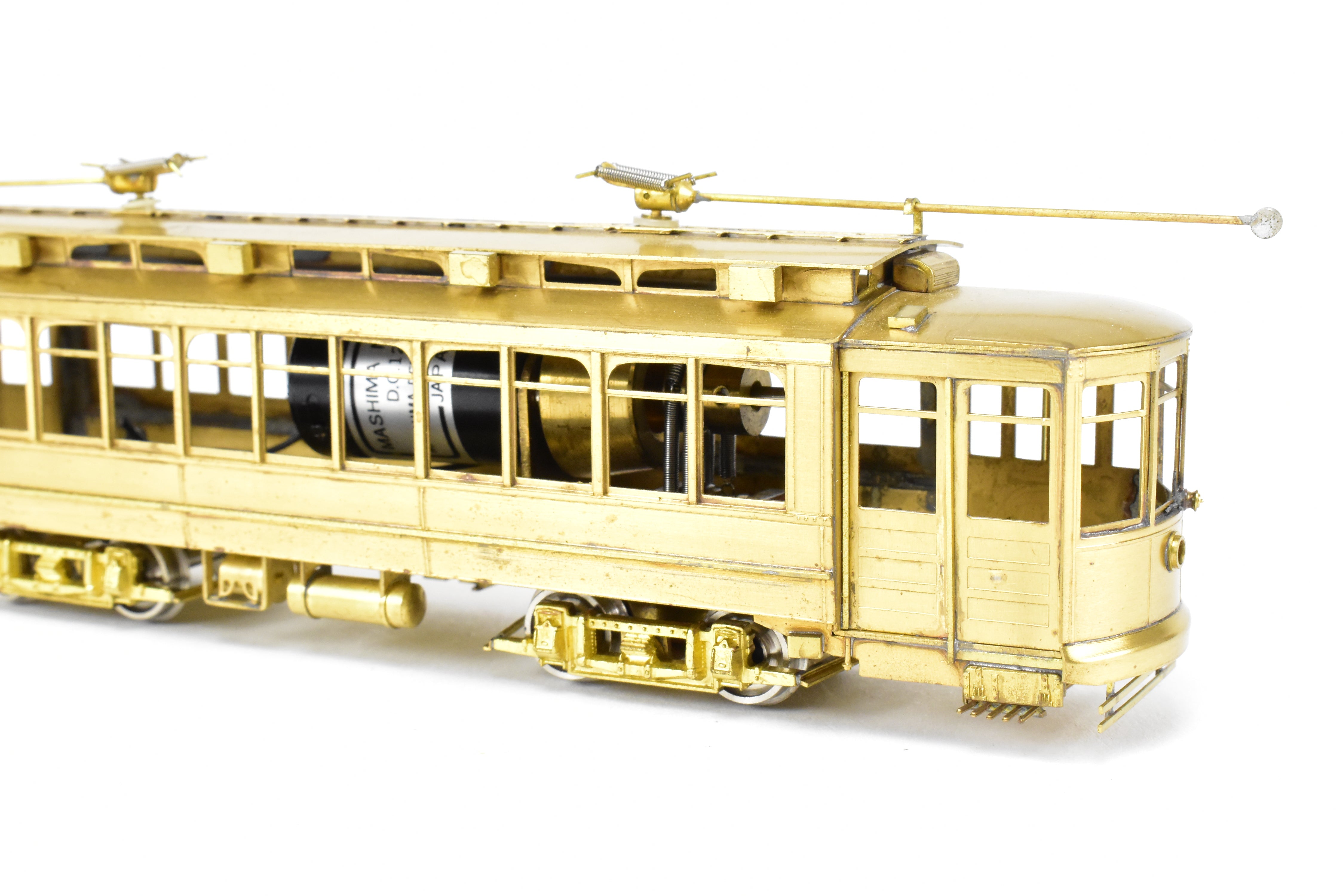 High - Quality HO Scale Brass Chicago Surface Lines Short Brill Car Model 347 CSL by Fairfield Models in Brand - New REBOXX Box with Mislabel