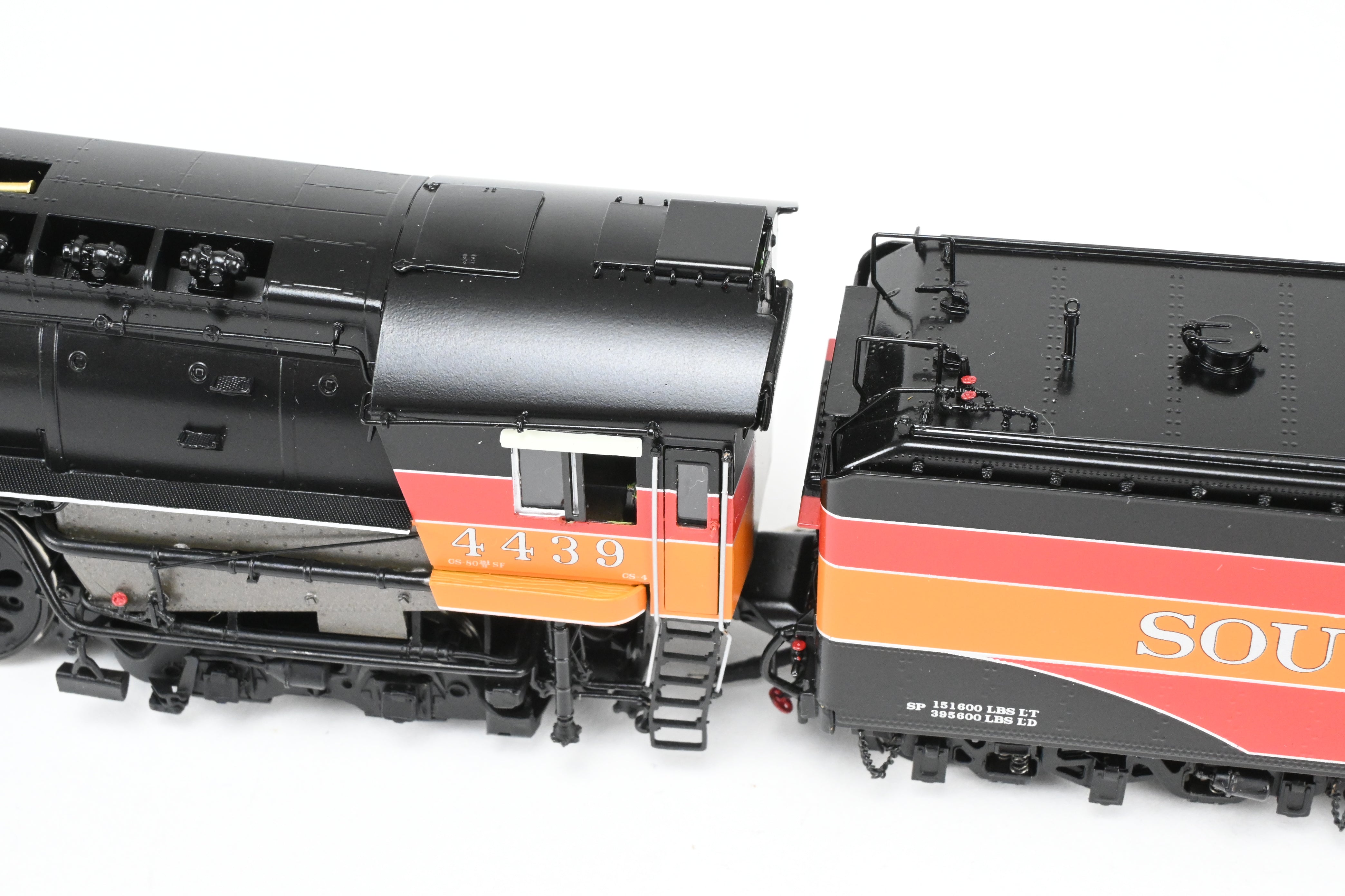 HO Scale Brass Southern Pacific GS - 4 No. 4439 Factory - Painted Model by Challenger Imports