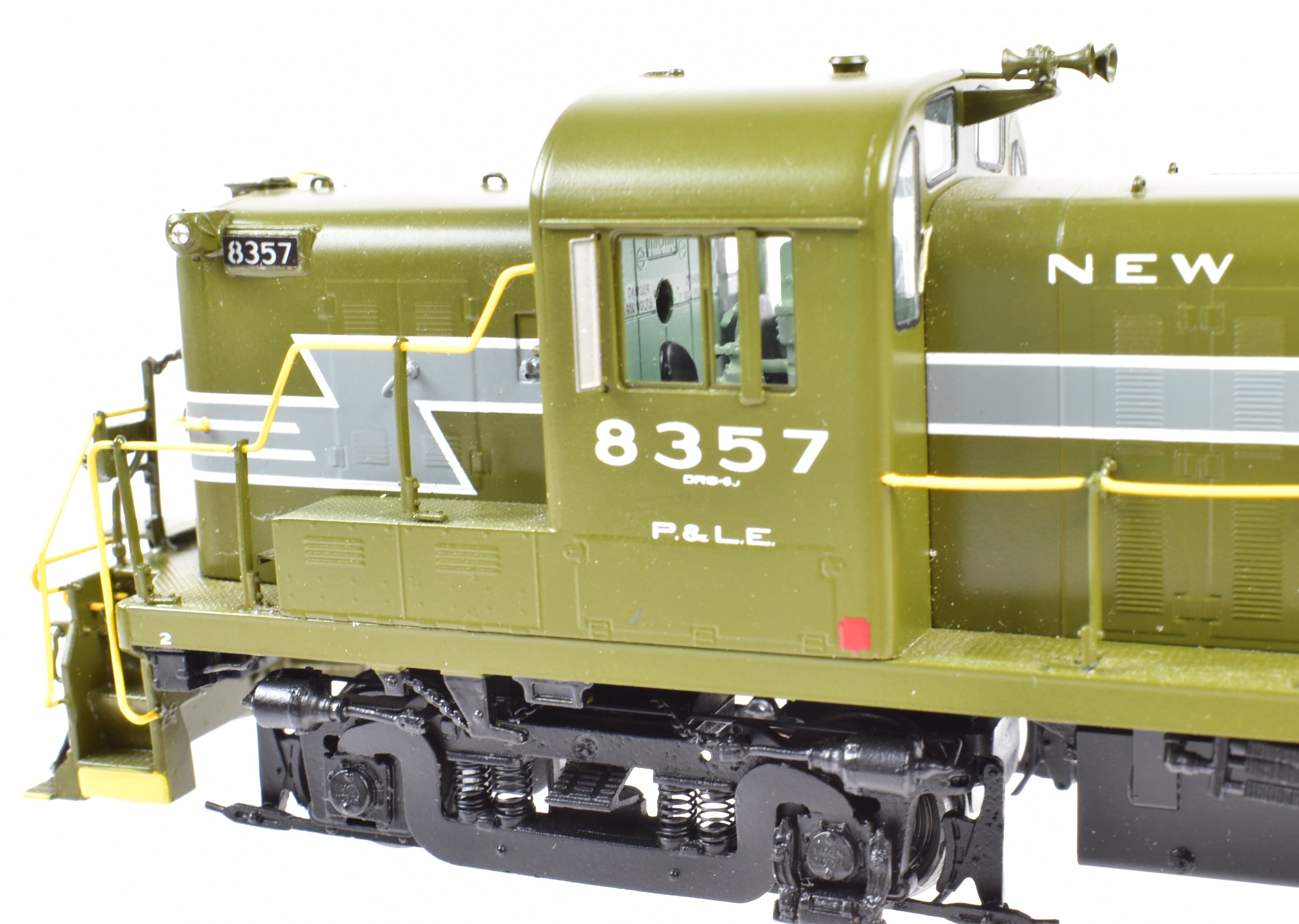 Overland Models, Inc. Olive Green P&LE RS-3 F/P #8357 DDC Equipped Brass Model