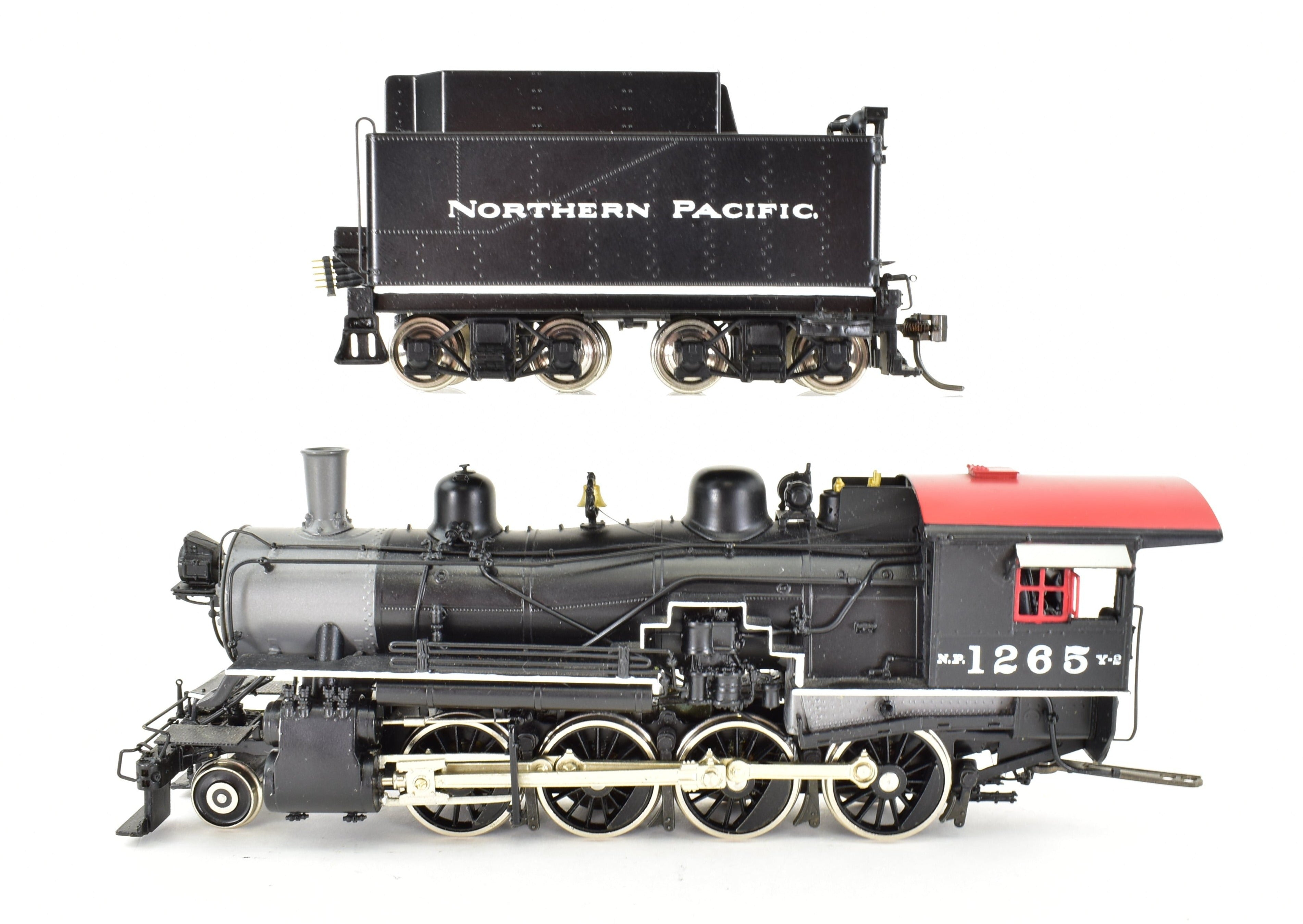 HO Scale Brass Northern Pacific Y - 2 2 - 8 - 0 FP #1265 by W&R with DCC & Sound