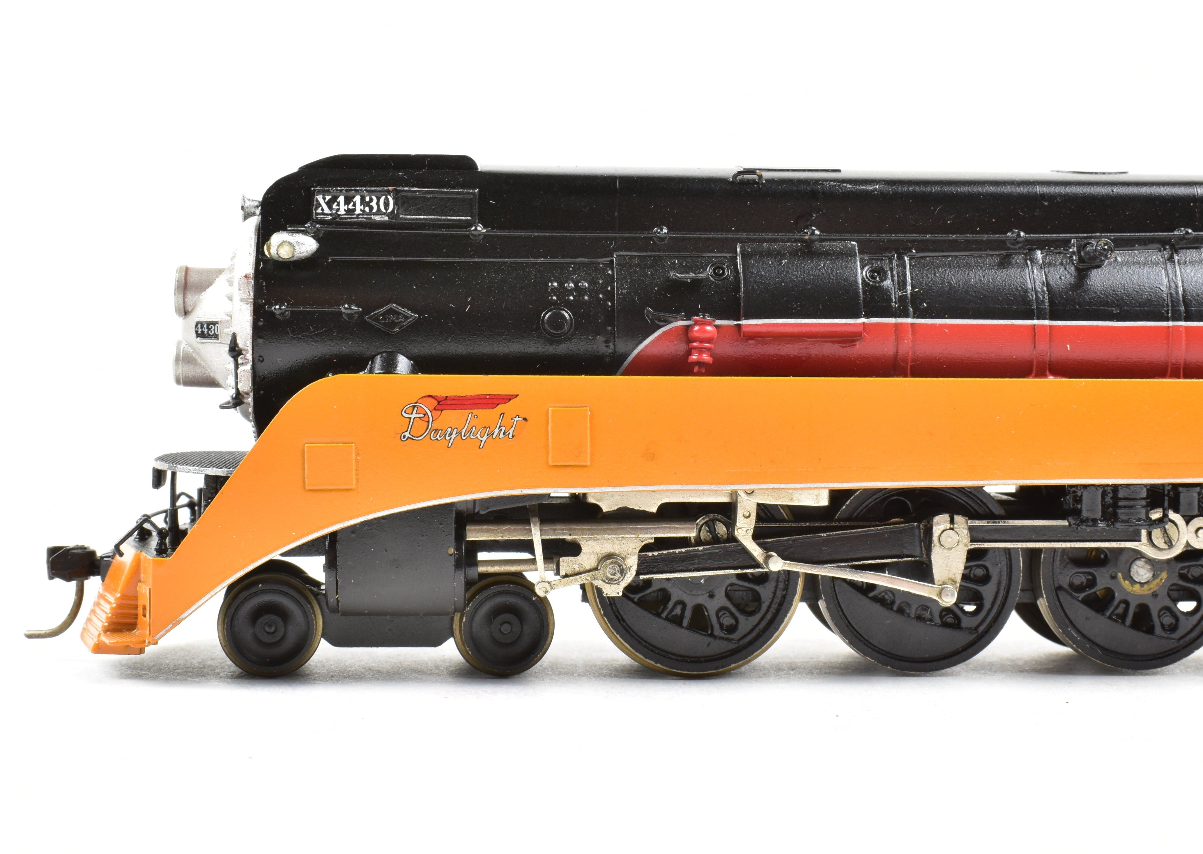 High - Quality HO Scale Brass Pacific Fast Mail (PFM) Model - United SP - Southern Pacific Class GS - 4 4 - 8 - 4 Locomotive with Custom - Painted Daylight Finish
