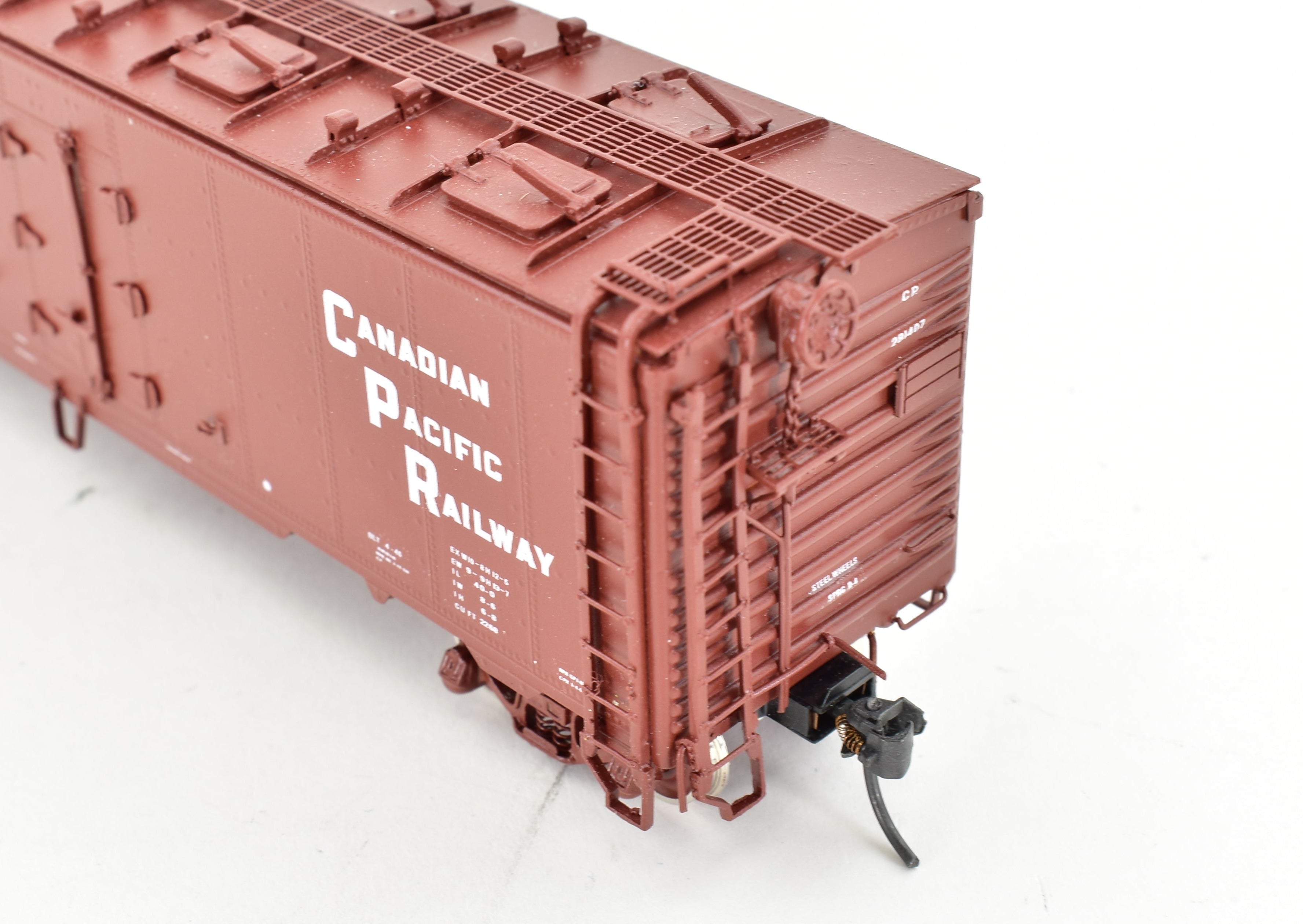 1986 HO Brass PFM - Van Hobbies Canadian Pacific 40 ft Ice Steel Reefer Model