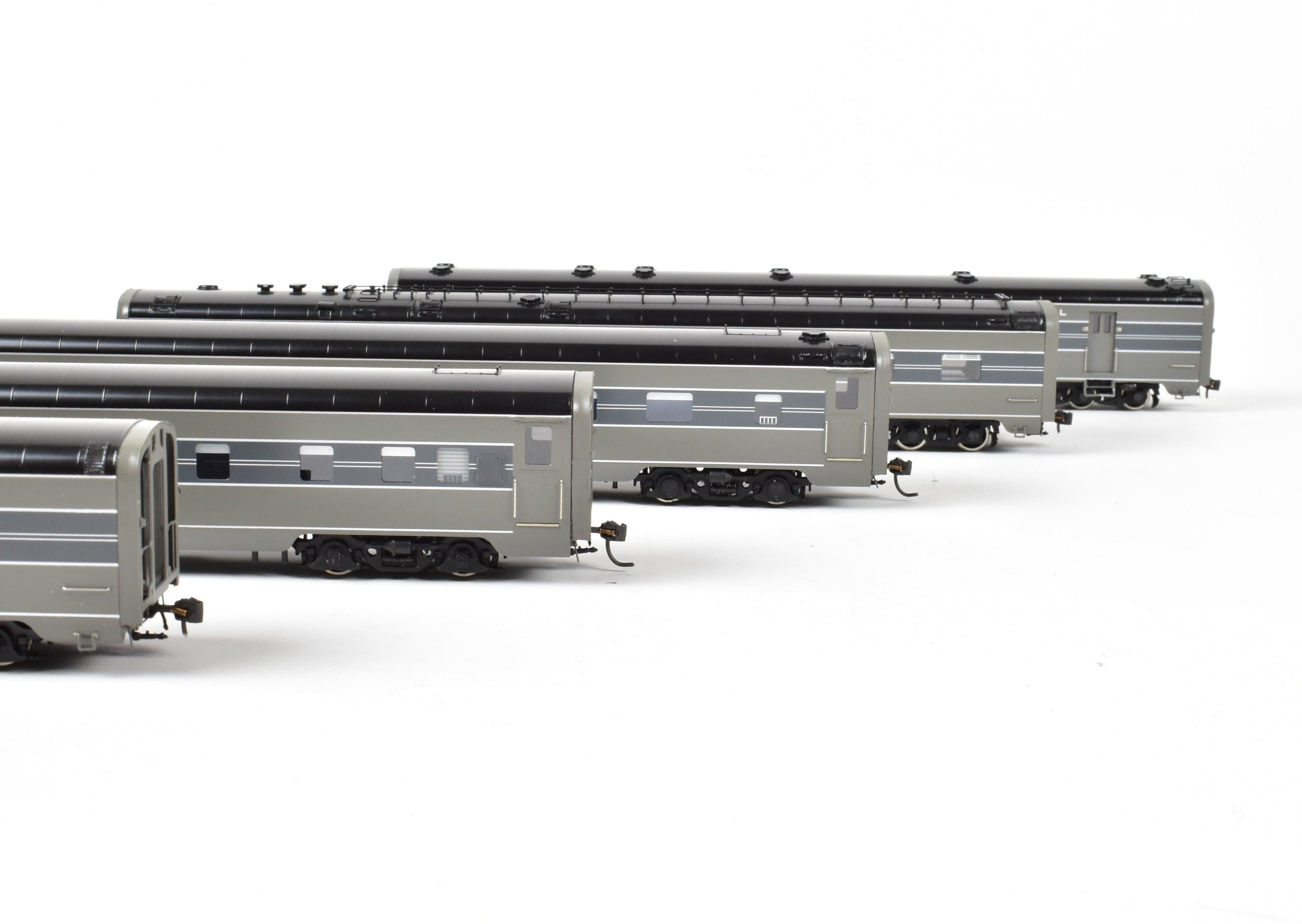 HO Scale Brass Passenger Car Set - Challenger Imports NYC - New York Central 1940 20th Century Limited 10-Car Passenger Train Collection