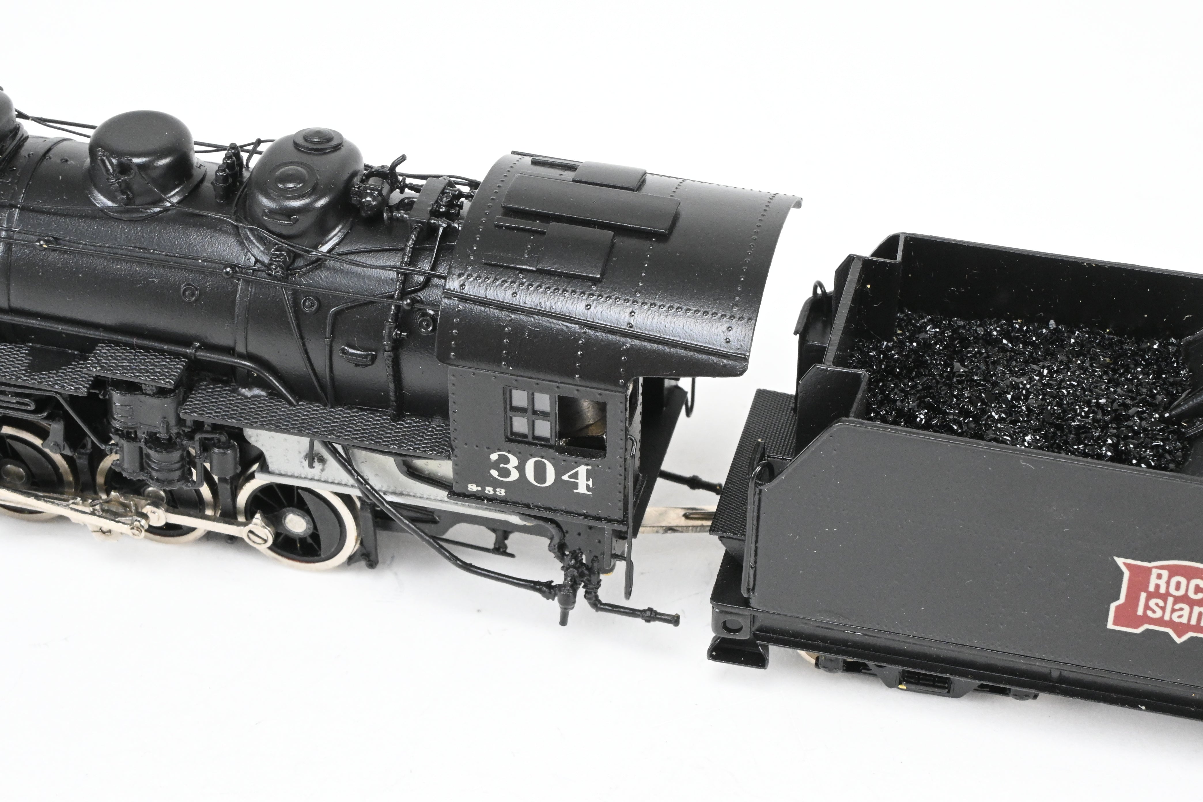 HO Scale Brass Alco Models Custom - Painted CRI&P - Rock Island USRA 0 - 8 - 0 Switcher Model Train
