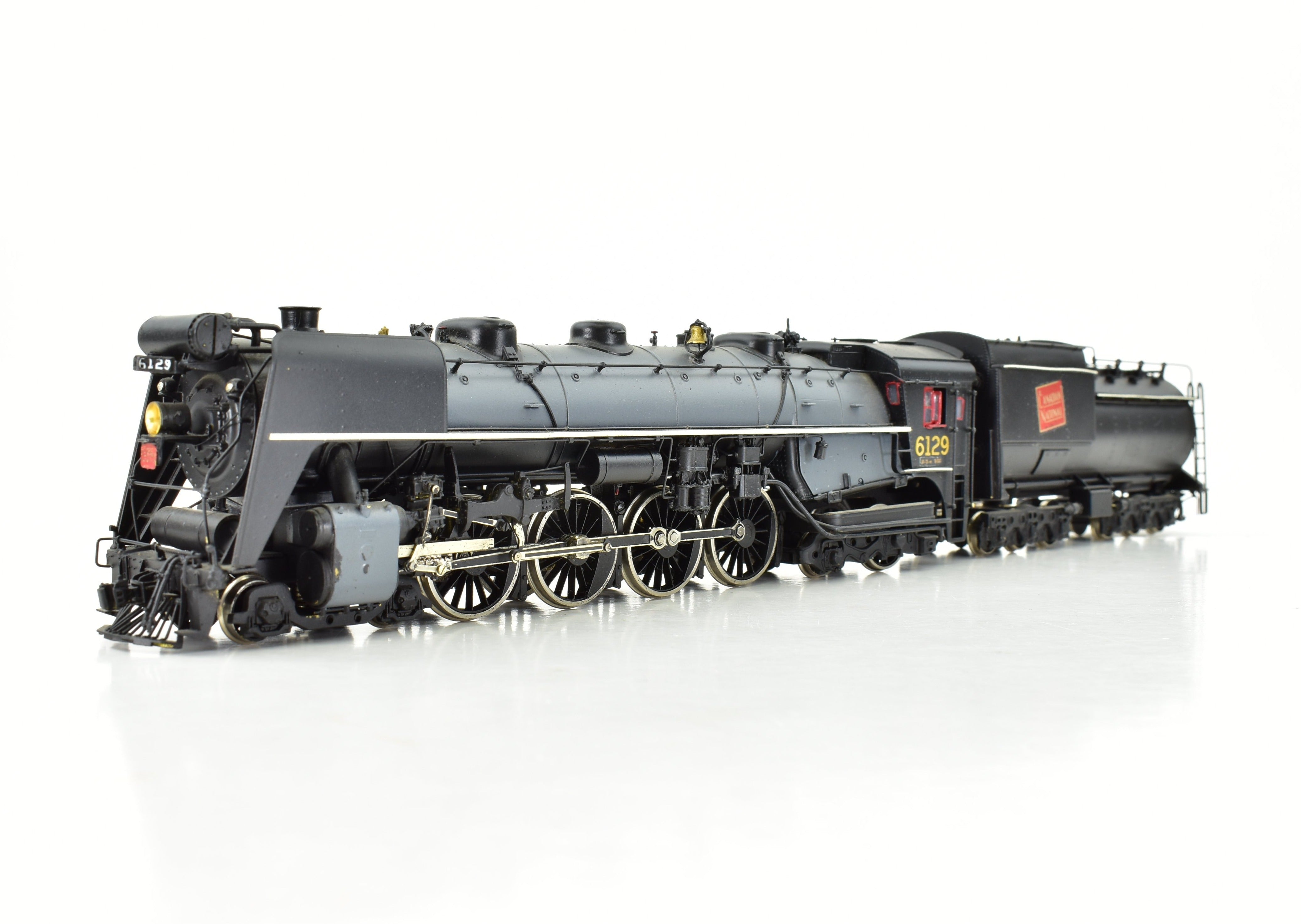 HO Scale Brass Van Hobbies CNR U-2b,c 4-8-4 Pro-Painted Locomotive #6129