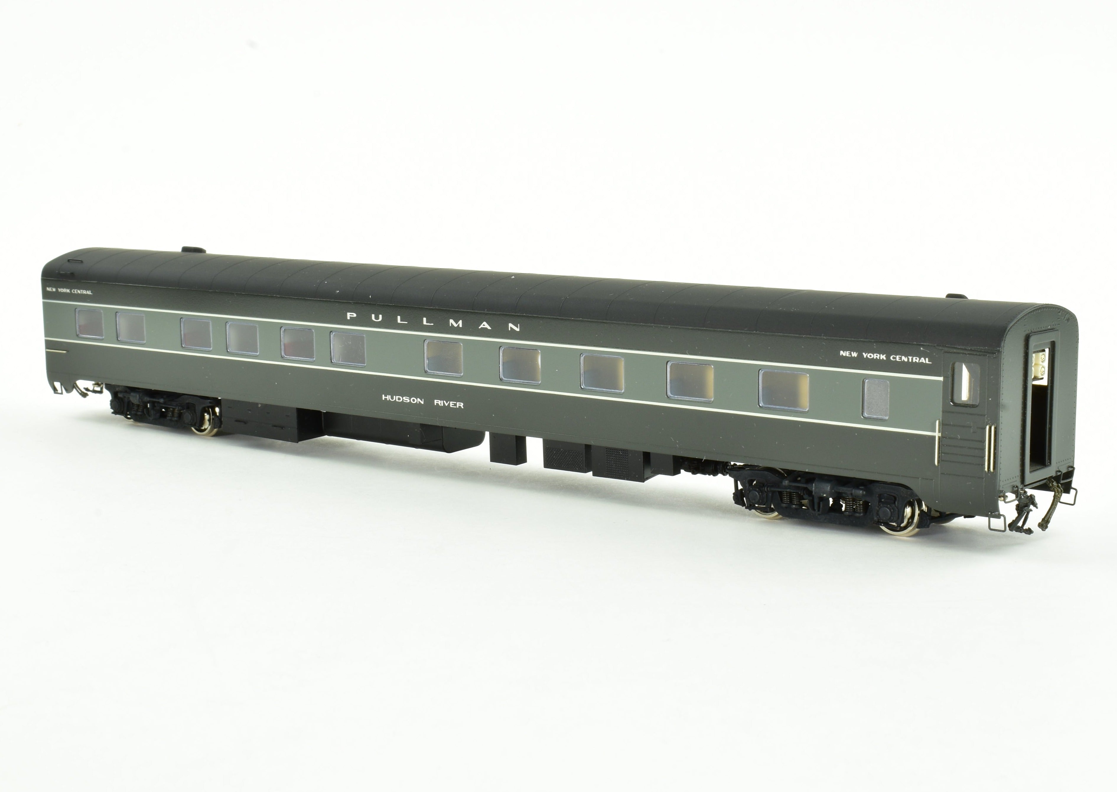 HO Scale Brass Model Train Set - Erie Limited NYC - New York Central 1948 20th Century Limited with 2 E7 A/B Locomotives and 9-Car Set