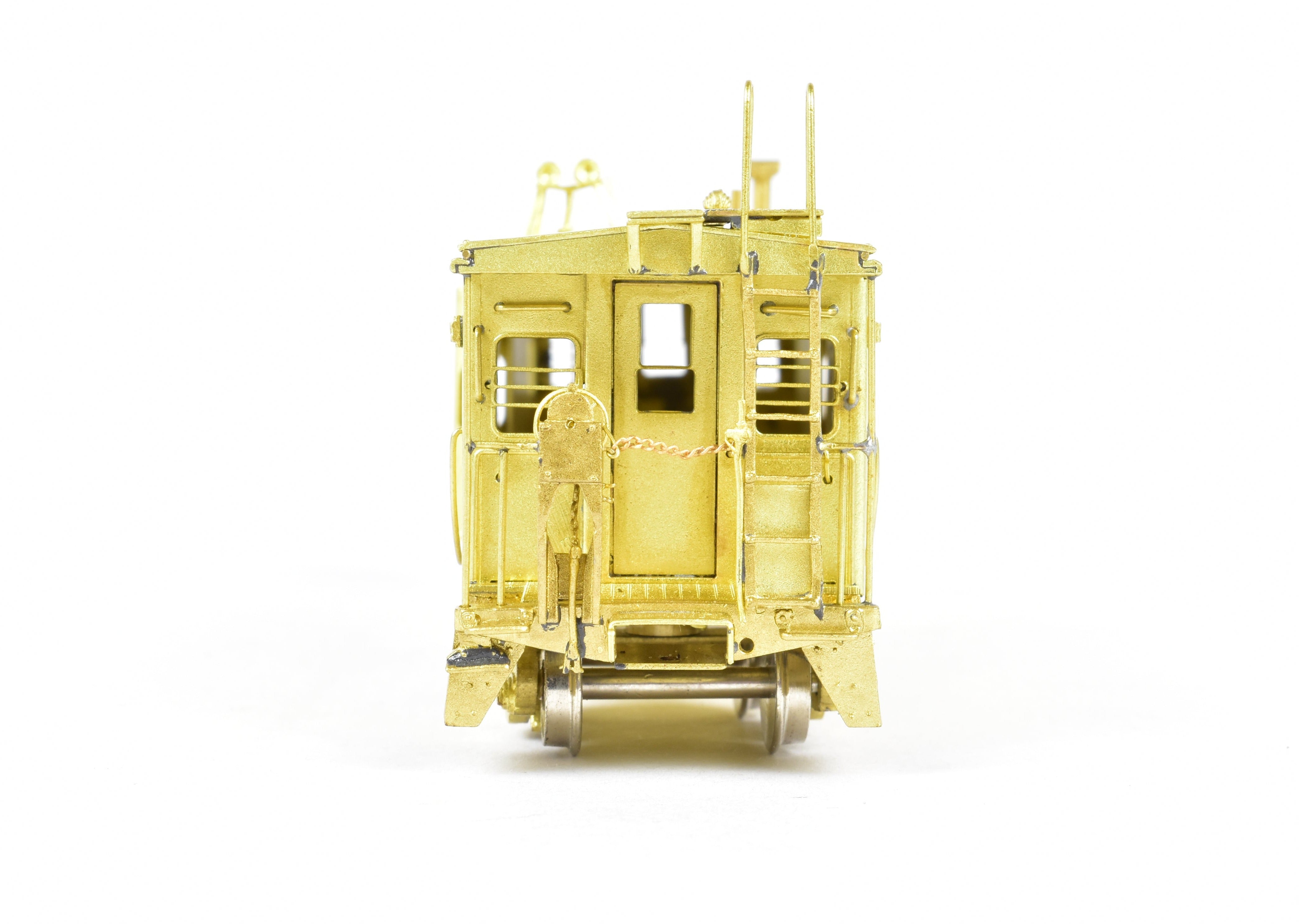 HO Scale Brass Conventional Bay Window Caboose - OMI (Overland Models, Inc.) Union Pacific CA - 13 Caboose with Roof Walk for Model Trains