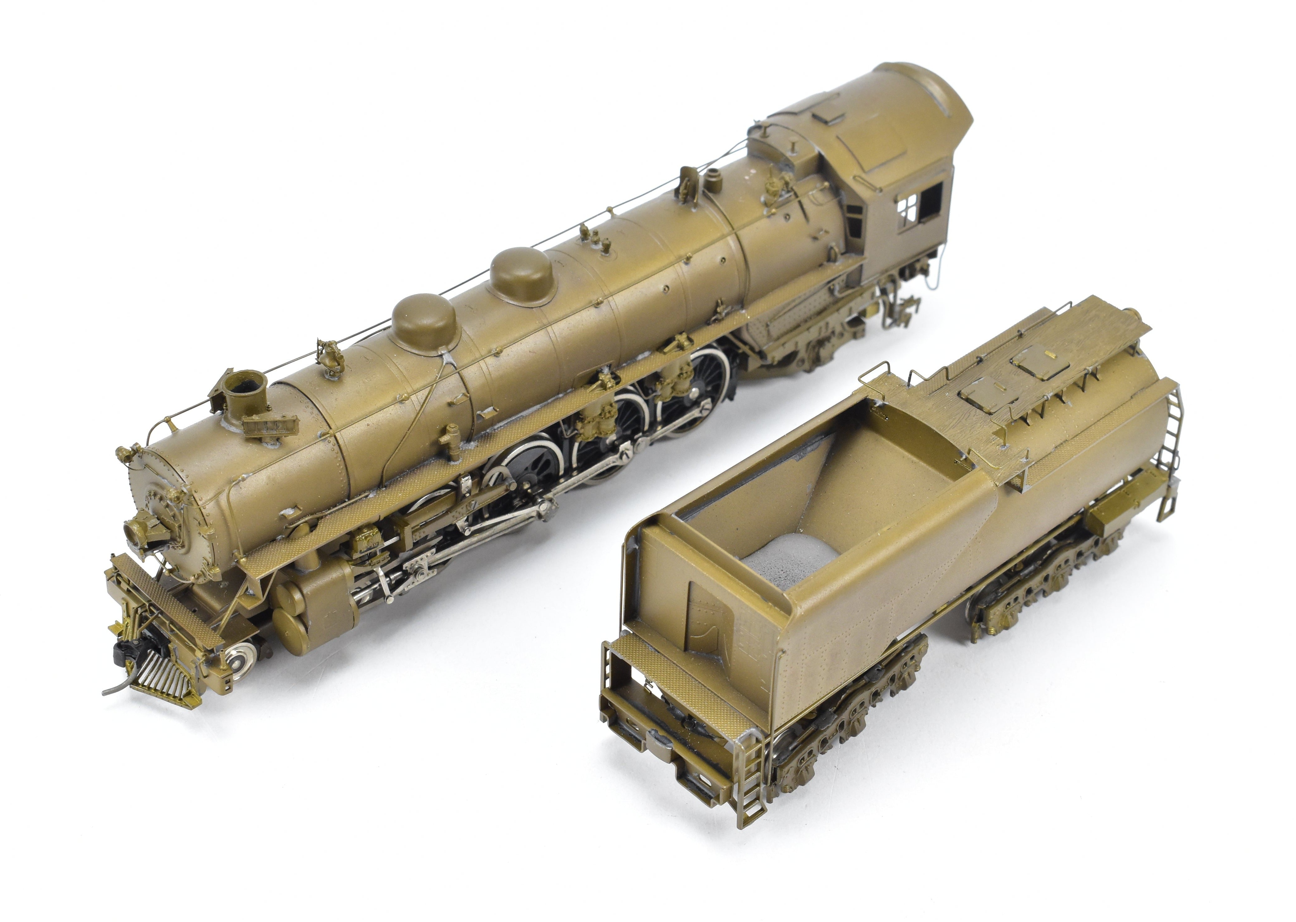 High - Quality HO Scale Brass Balboa Union Pacific 4 - 8 - 2 Mountain Locomotive Model, Class #7000