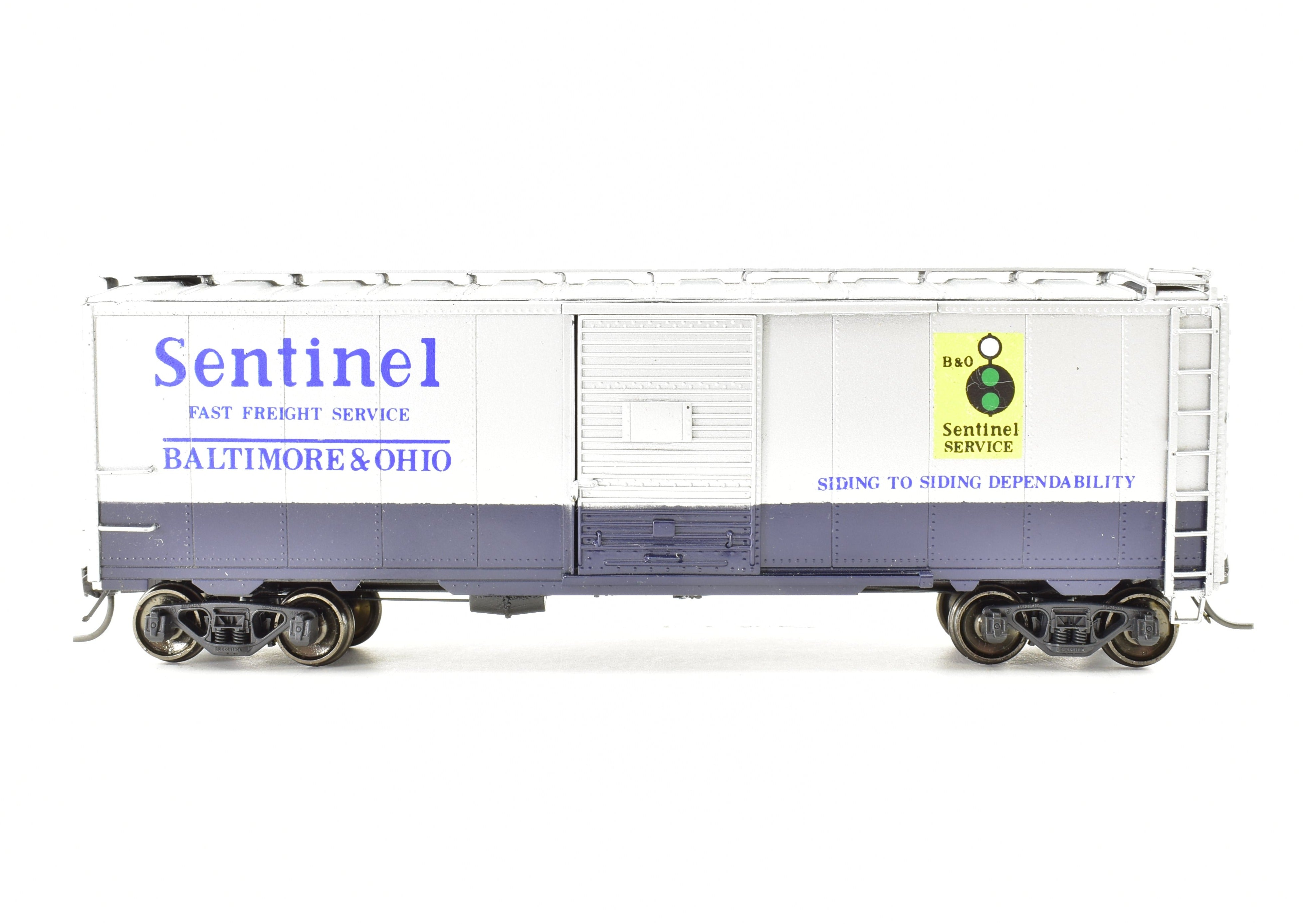 1990 HO Brass PSC Baltimore & Ohio 40' Single Door Boxcar with Kadee Upgrades