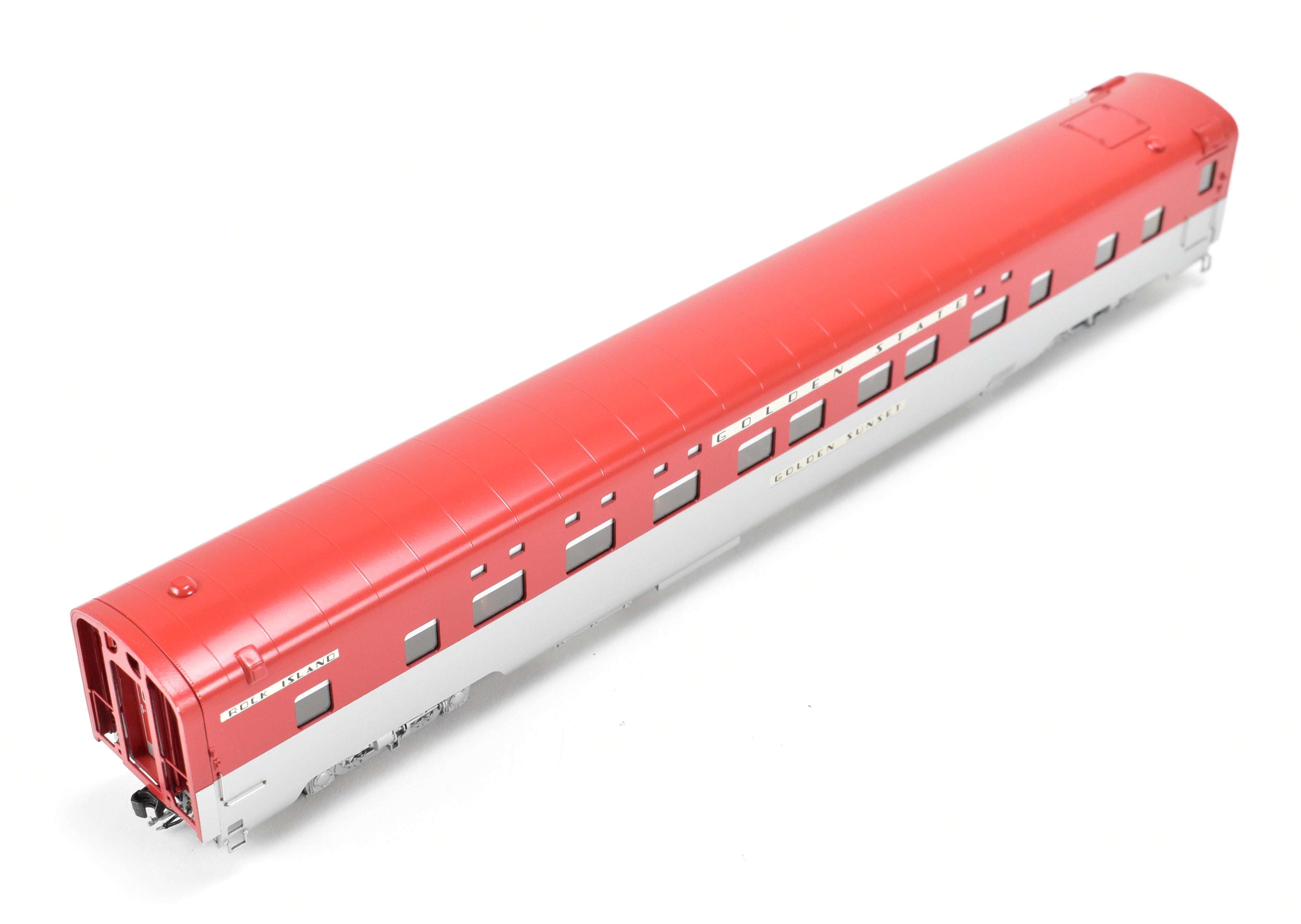HO Scale Brass Challenger Imports CRI&P/SP 10-Car Passenger Train Set Factory Painted - Incomplete, Rock Island and Southern Pacific Golden State Edition