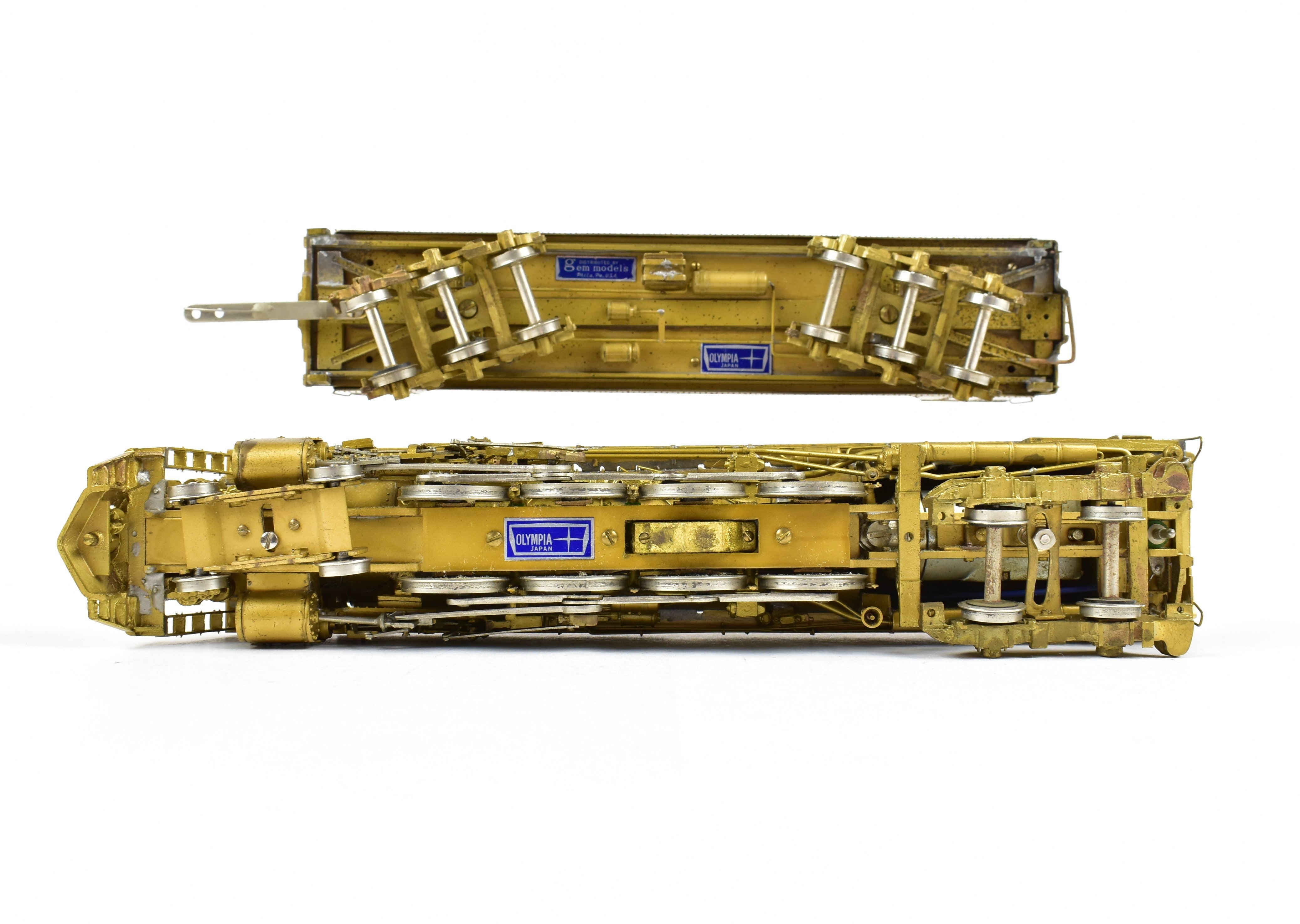 HO Scale Brass Gem Models Chesapeake & Ohio (C&O) 4-8-4 J-3a Greenbrier Steam Locomotive Model