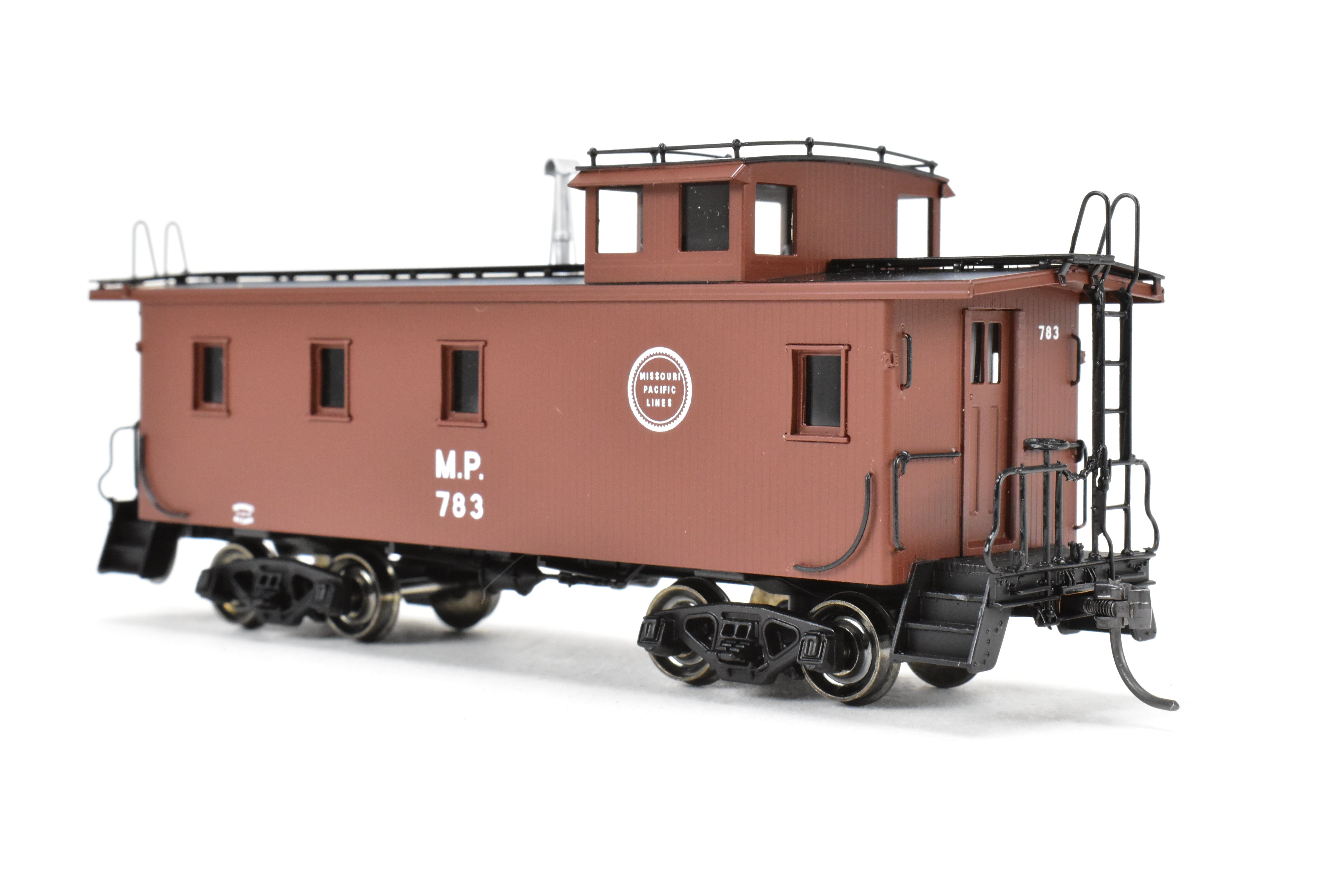 HO Brass OMI Missouri Pacific Wood - Side Caboose F/P #783 by Overland Models