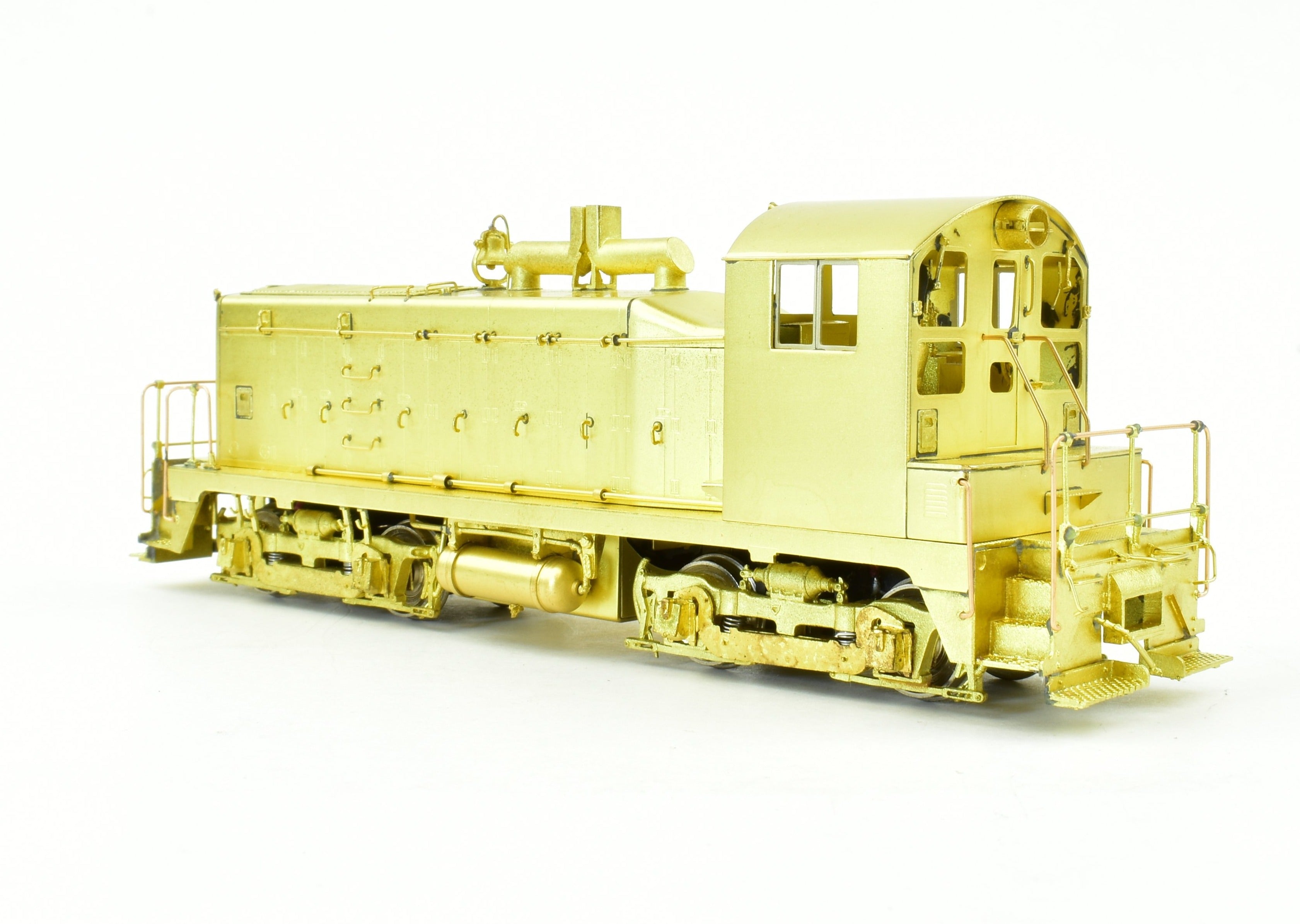 HO Scale Brass EMD NW-2 Model by Overland Models Inc. for Milwaukee Road