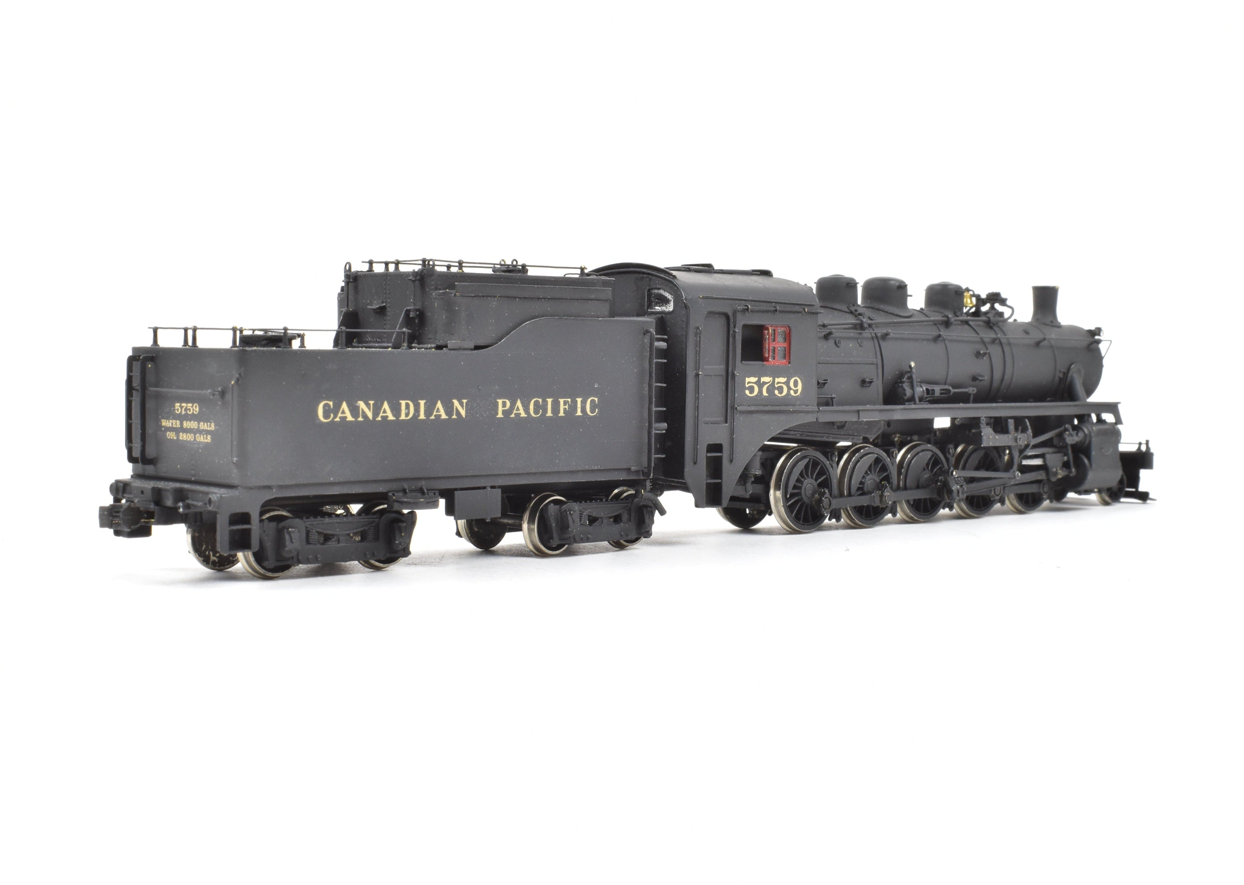 HO Scale Brass Van Hobbies Canadian Pacific Railway 2-10-0 Decapod #5759 ReBoxx Model