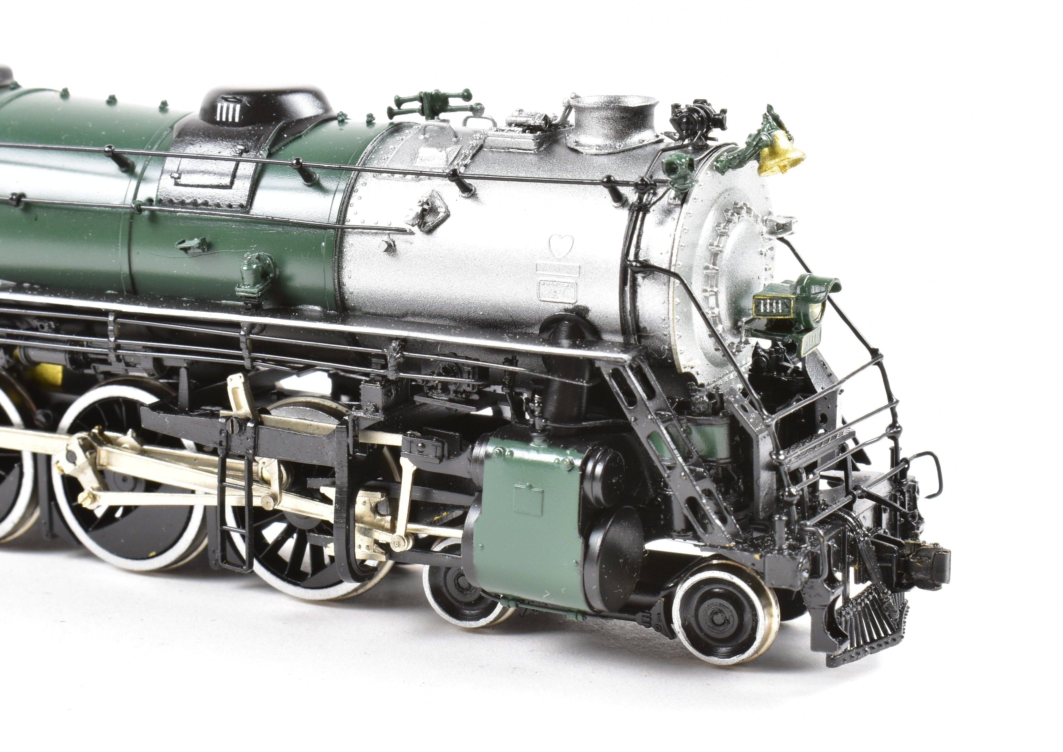 HO Scale Brass Model Train CON Key Imports Timken 4-8-4 No. 1111 Four Aces Professionally Painted