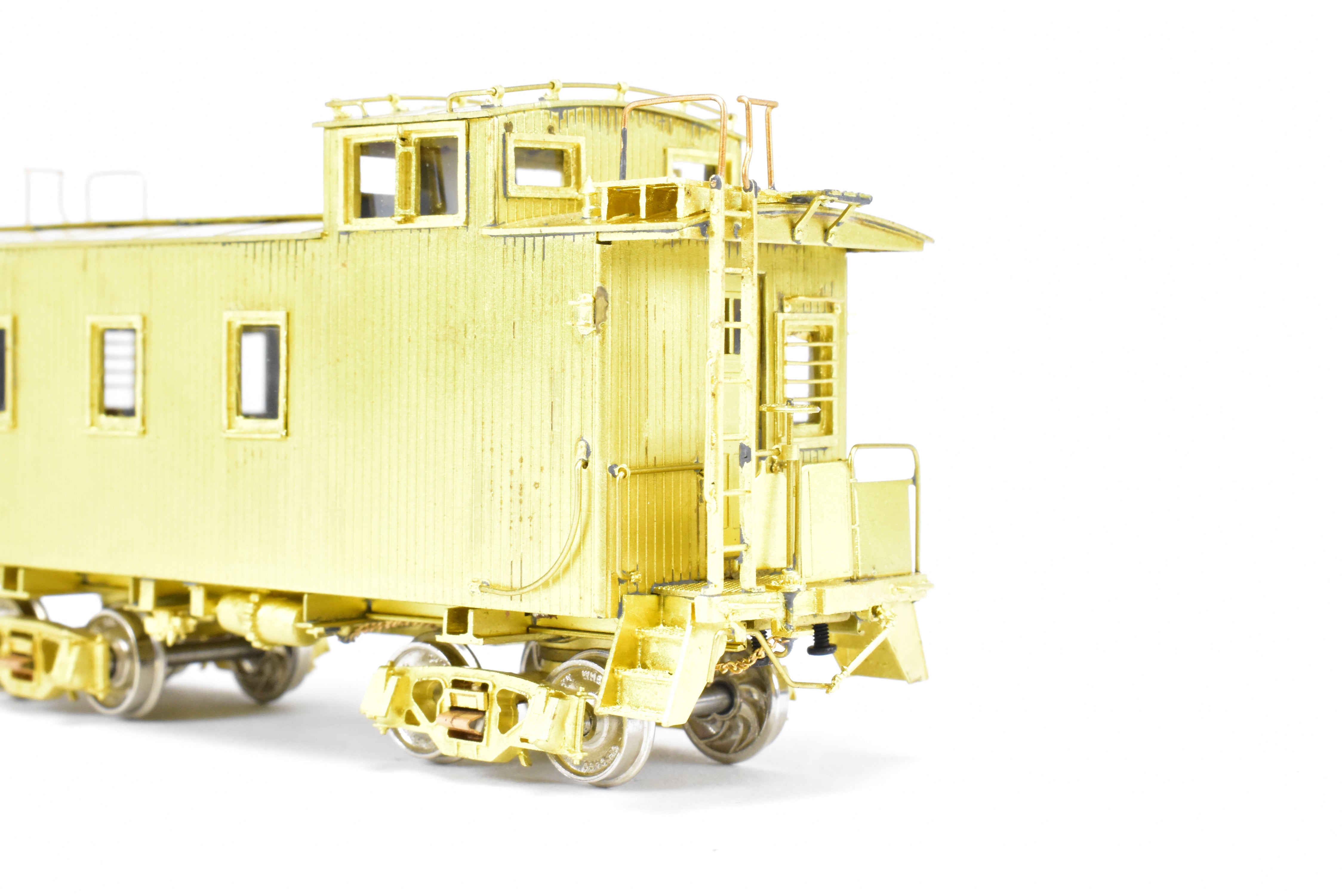 HO Brass Great Northern Extended Window Wood Caboose X580/X683 by Beaver Creek