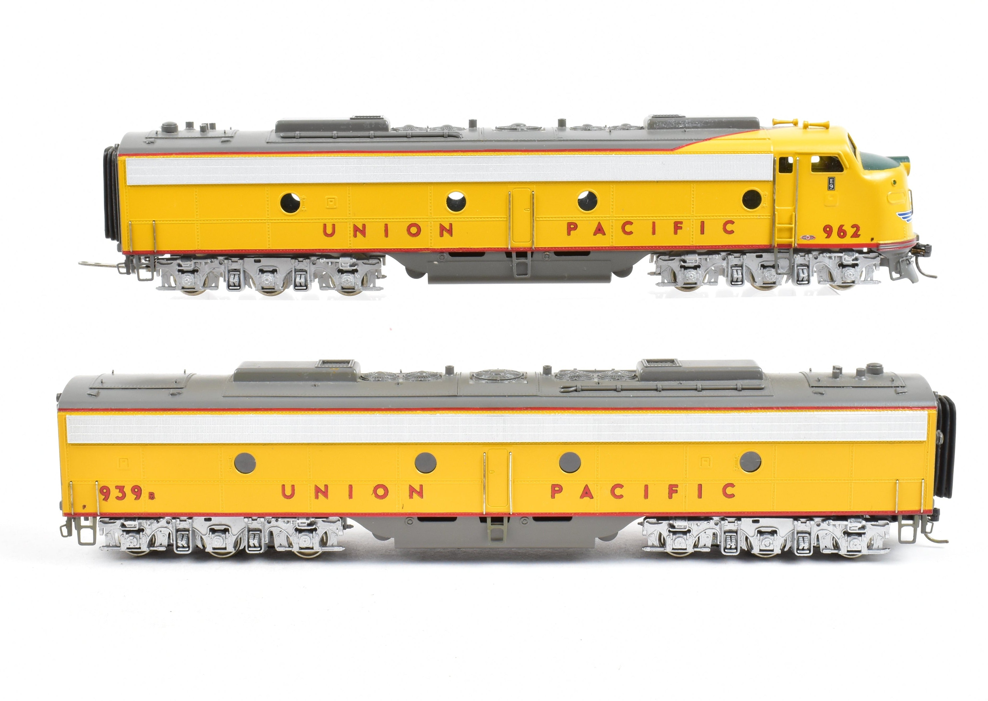 HO Scale Brass UP - Union Pacific E9 A/B Set Professionally Painted & Detailed