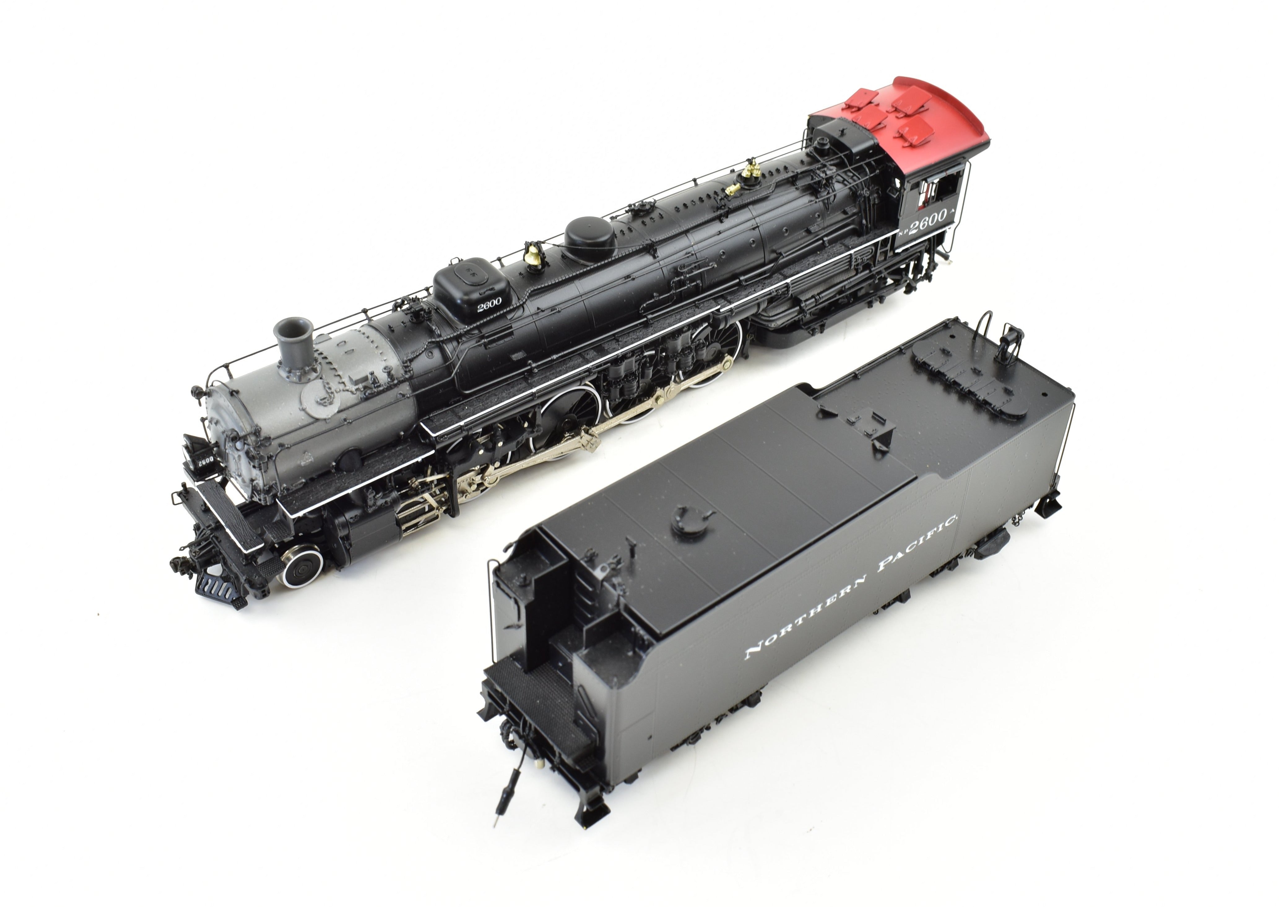 HO Brass W&R Enterprises NP Northern Pacific Class A 4-8-4 V2 FP #2600 Model