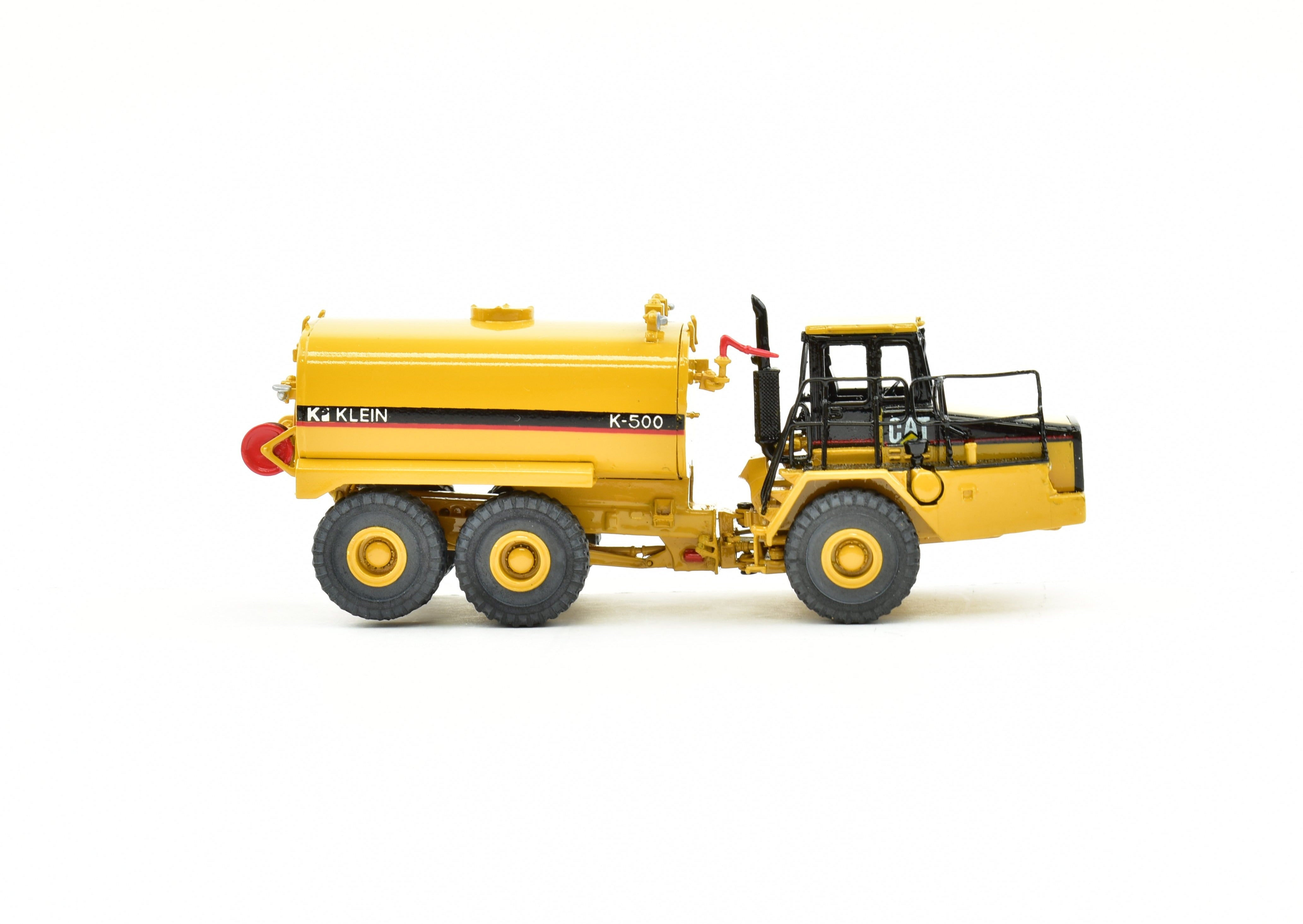 1999 HO Brass CON Zycon K500 Caterpillar D250E II Articulated Truck w/ Klein Water Tank