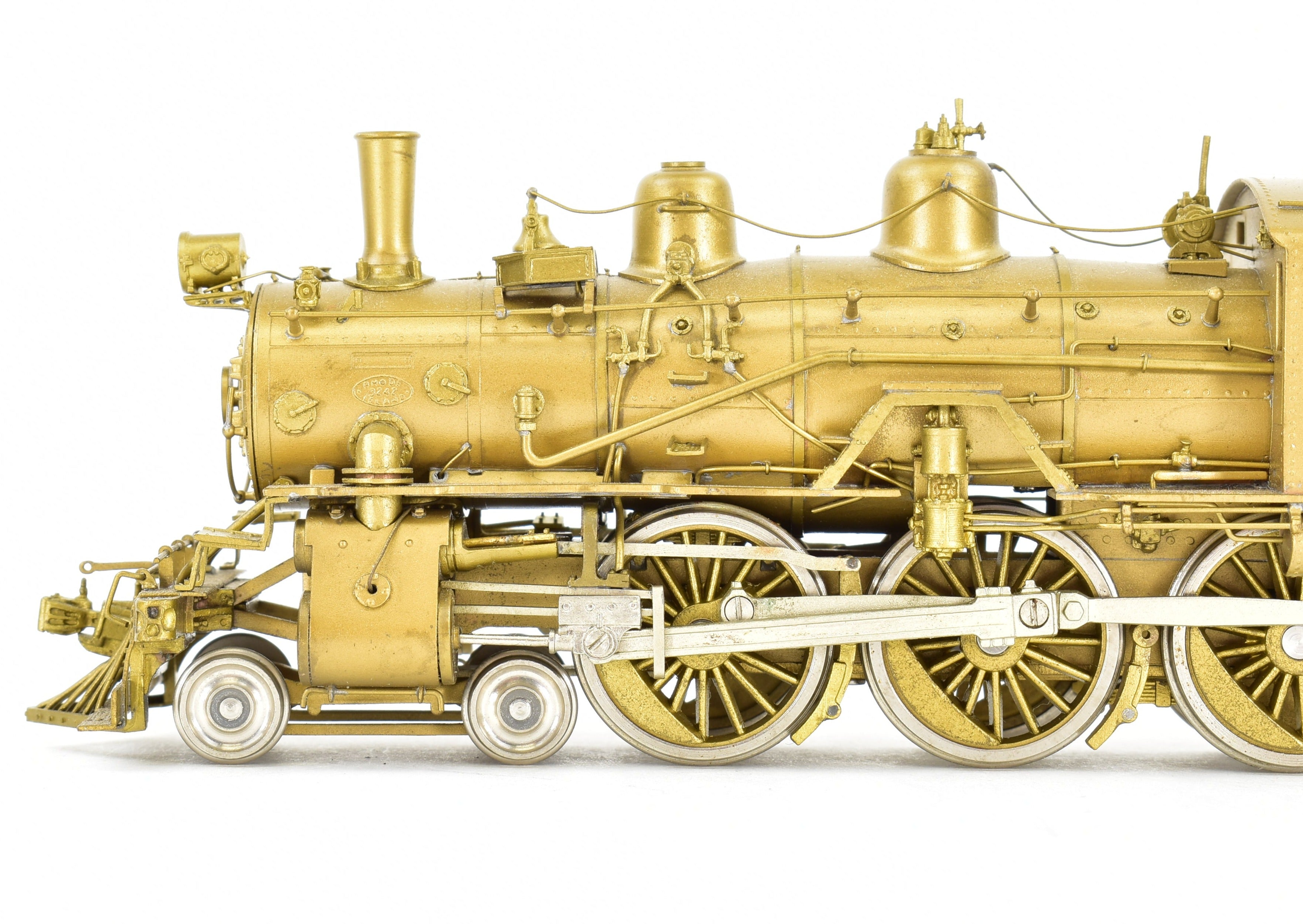 1985 HO Brass Hallmark Models ATSF Santa Fe #468 Class 4-6-0 Locomotive