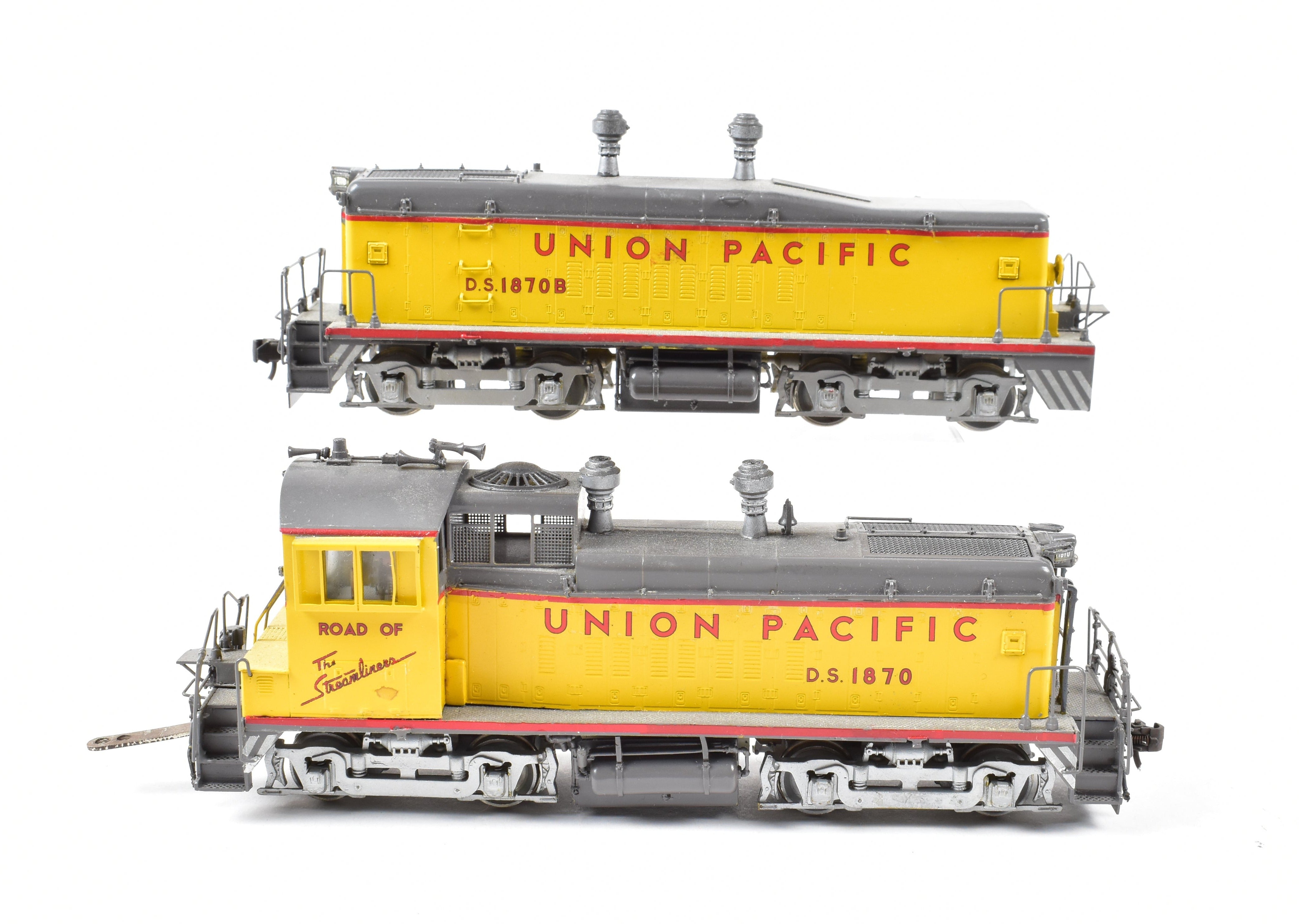 HO Scale Brass Union Pacific TR - 5 Cow/Calf Set Model by Overland Models, Inc. (OMI) for Cajon Pass Helper