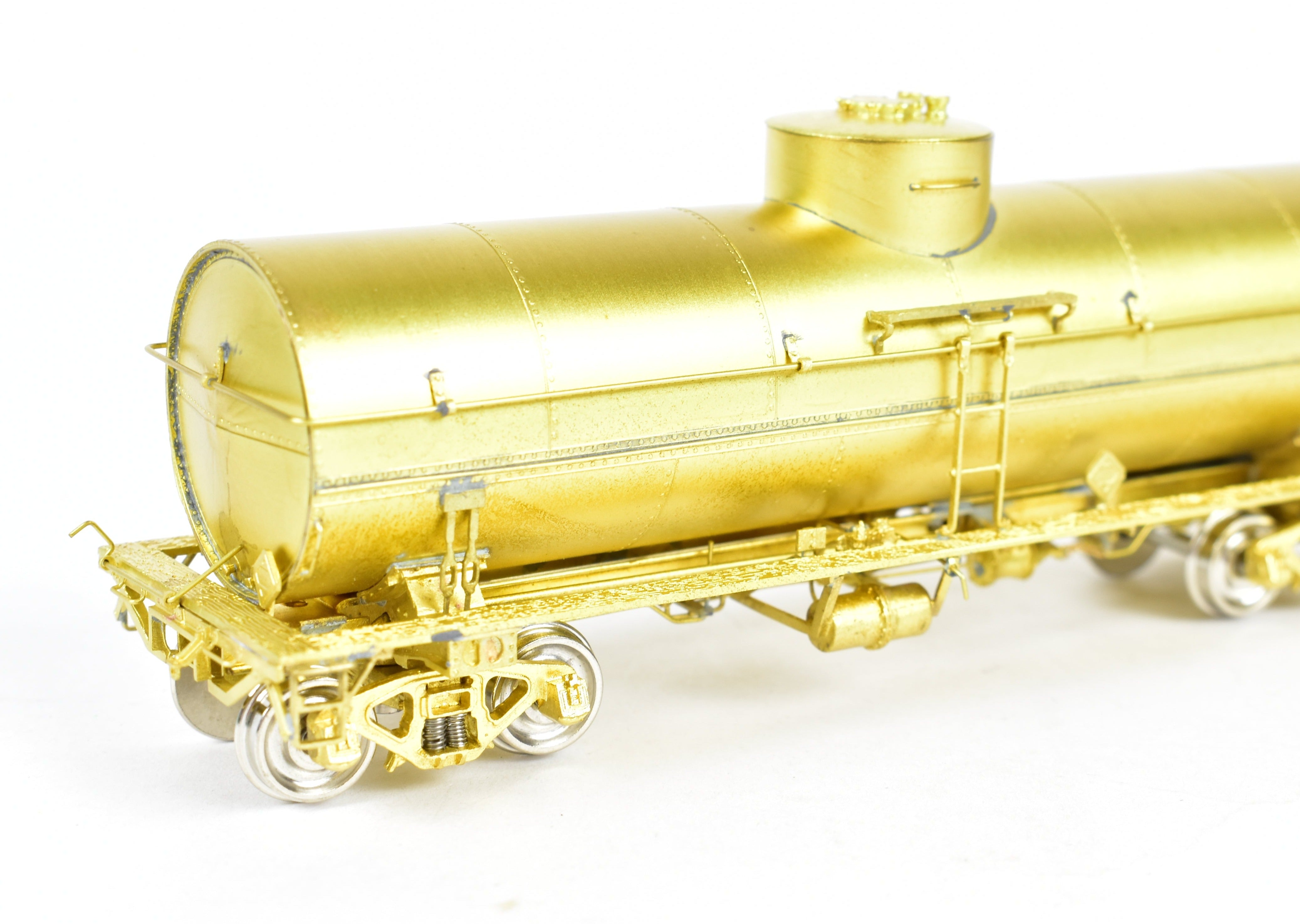 HO Scale Brass Single Dome Tank Car Model by Overland Models, Inc. (OMI) for Various Roads - GATX 10,000 Gallon Capacity