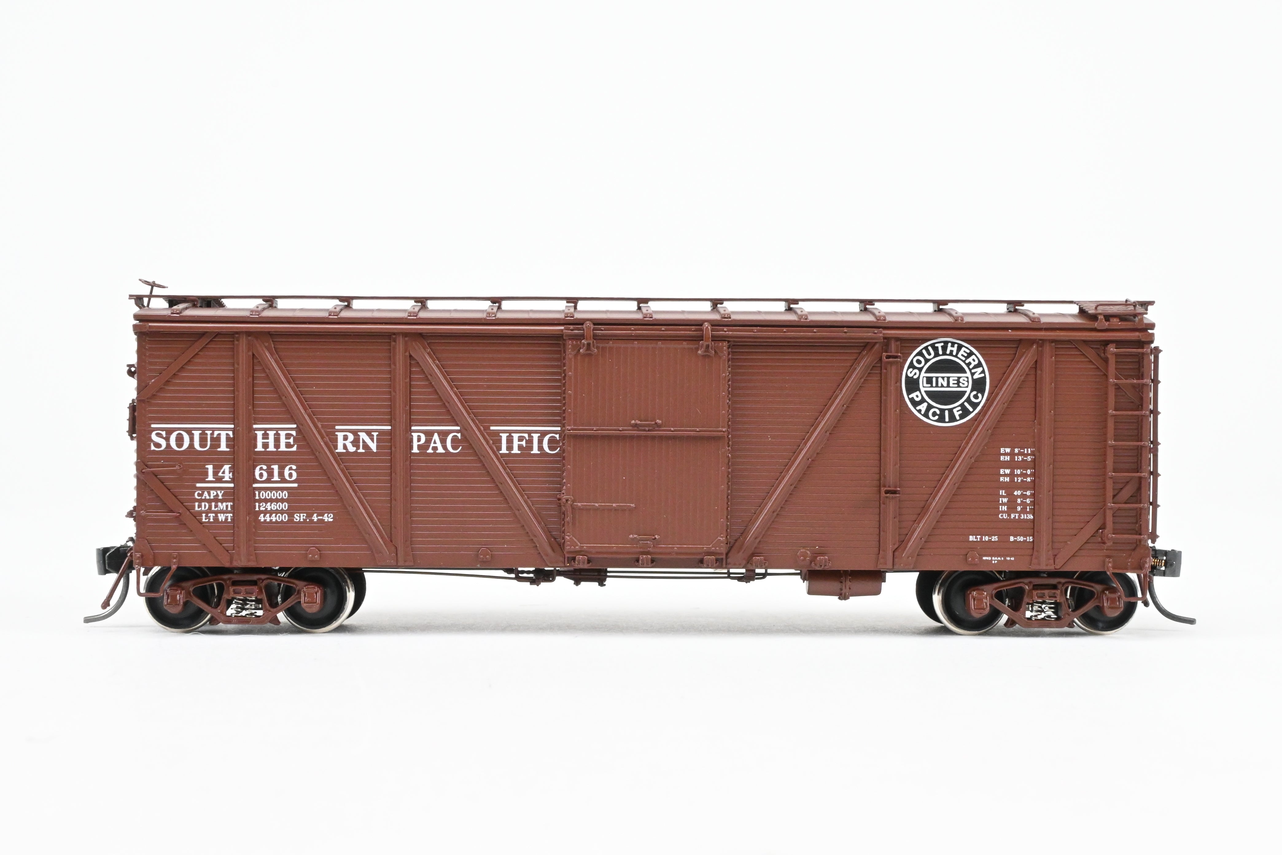 HO Scale Brass Challenger Imports SP B-50-15 OB Wood Car #14616