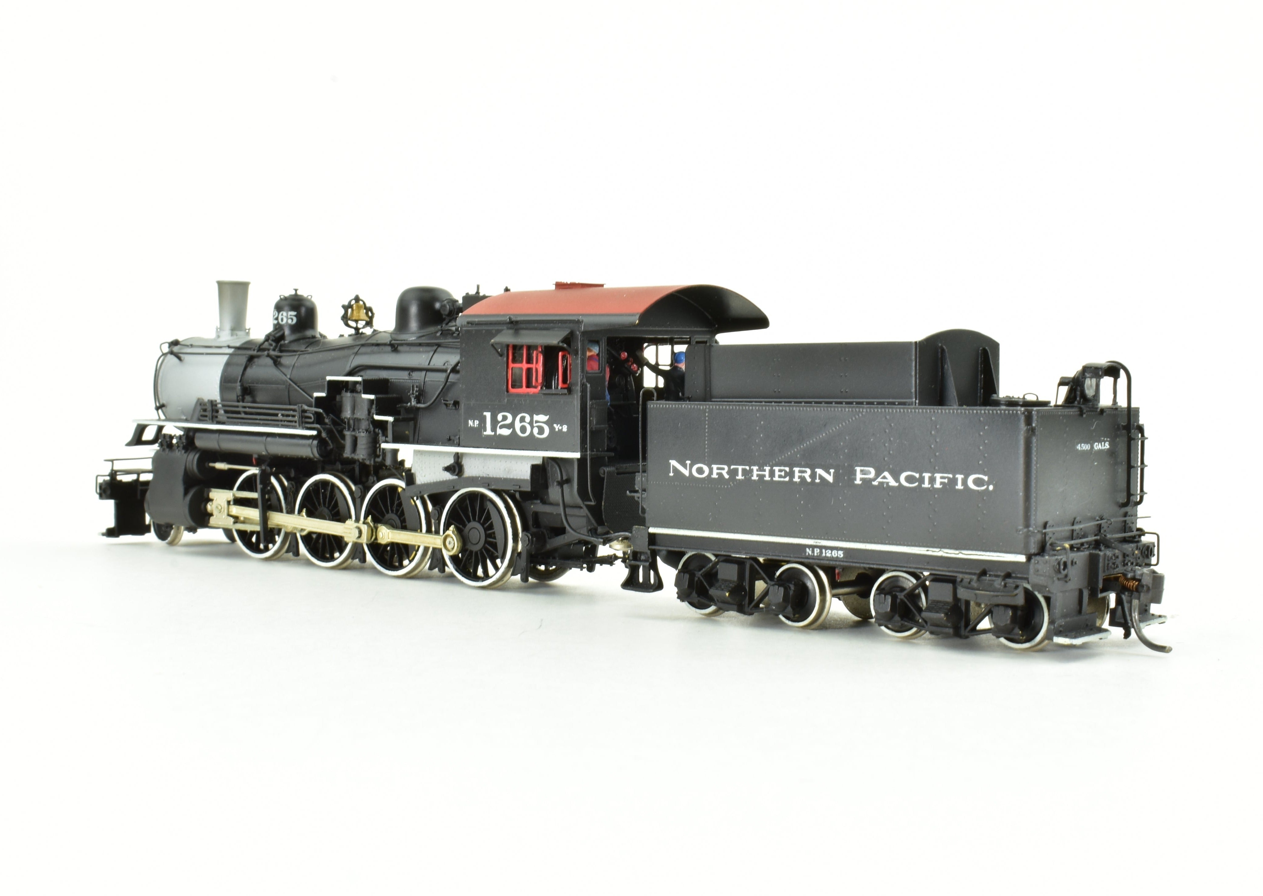 HO Brass W&R Enterprises Northern Pacific Y-2 2-8-0 Pro-Painted with ESU/LokSound DCC/Sound