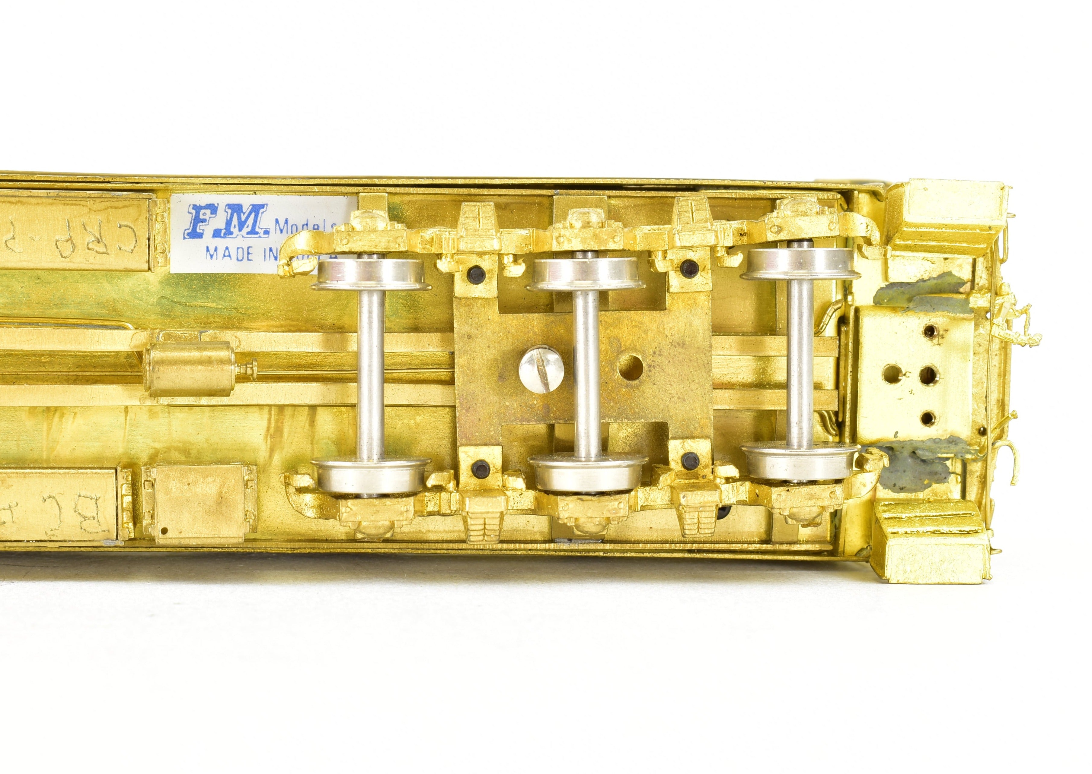 High - Quality HO Scale Brass PFM - Van Hobbies CPR Canadian Pacific Railway B.C. Business Car Model