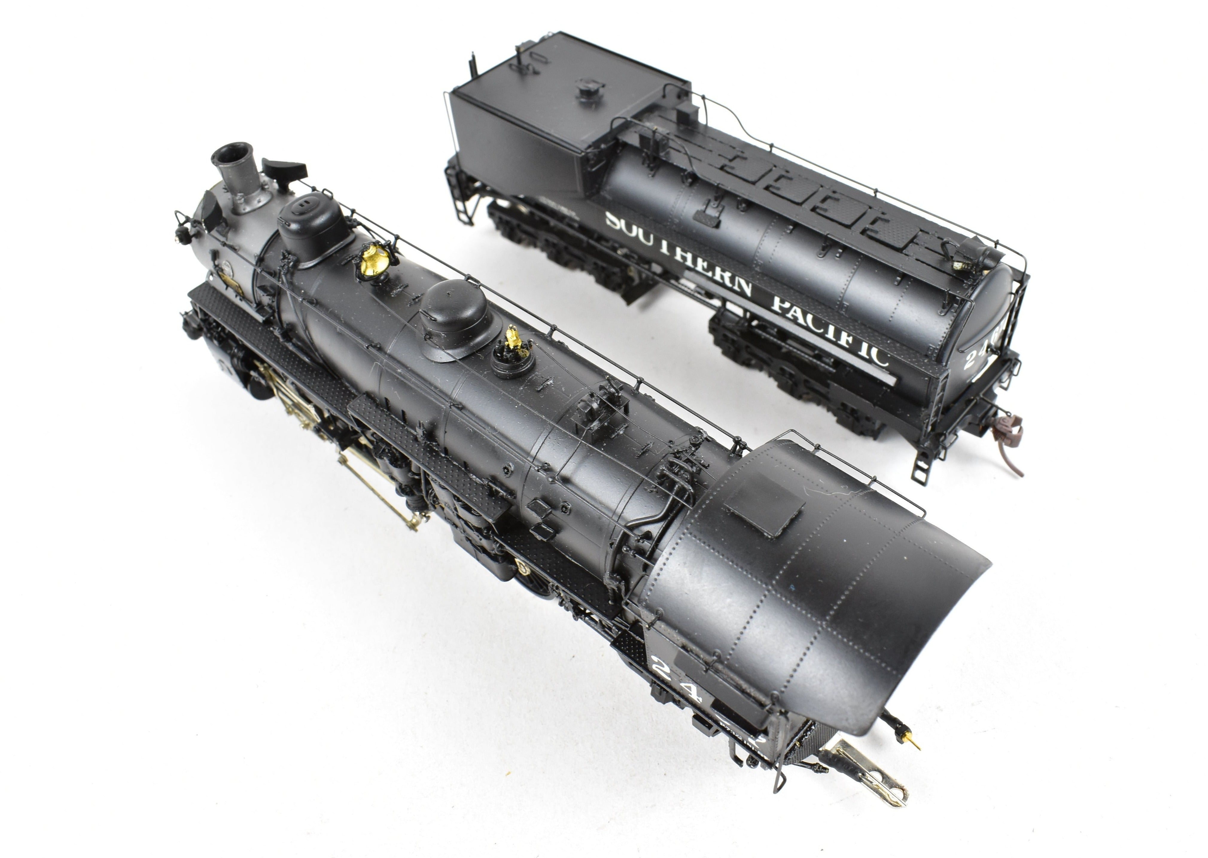 HO Scale Brass Precision Model Train by Precision Scale Co. - Southern Pacific Class P - 8 4 - 6 - 2 Steam Locomotive Custom Painted with Number 2467