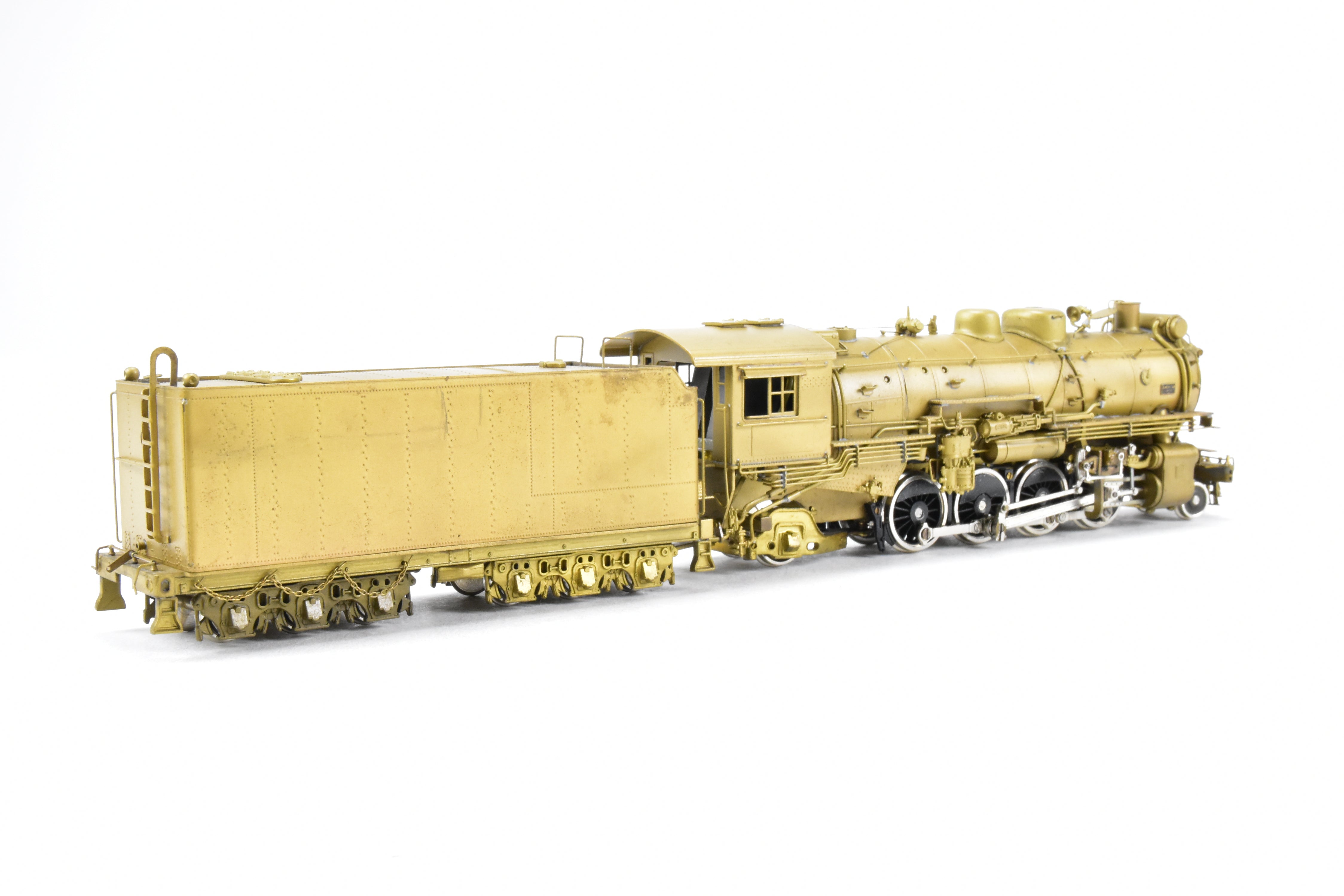 HO Scale Brass PFM United Western Pacific MK - 60 2 - 8 - 2 Mikado Locomotive Model