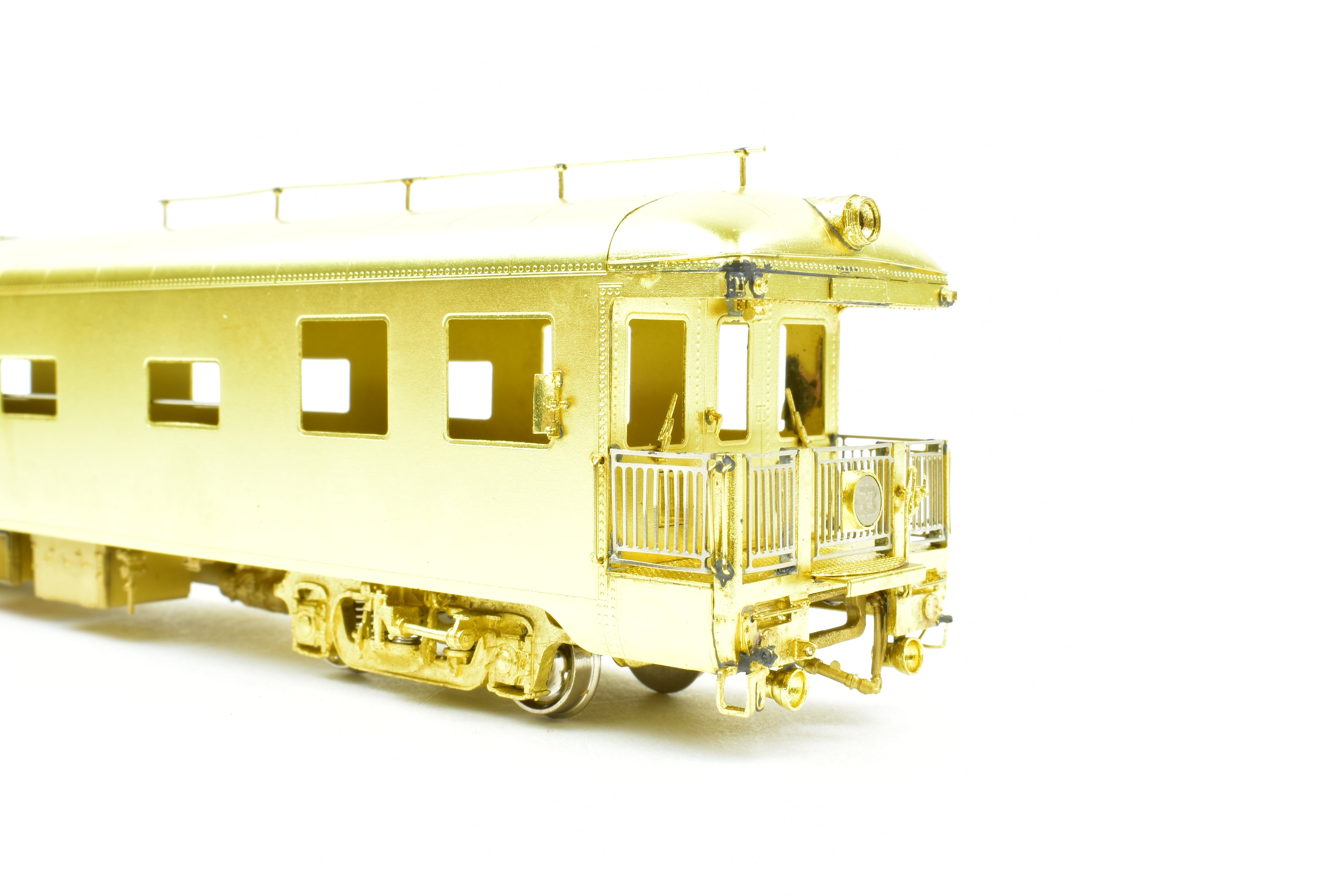 HO Scale Brass Burlington Northern Business Car Columbia River Model by W&R Enterprises