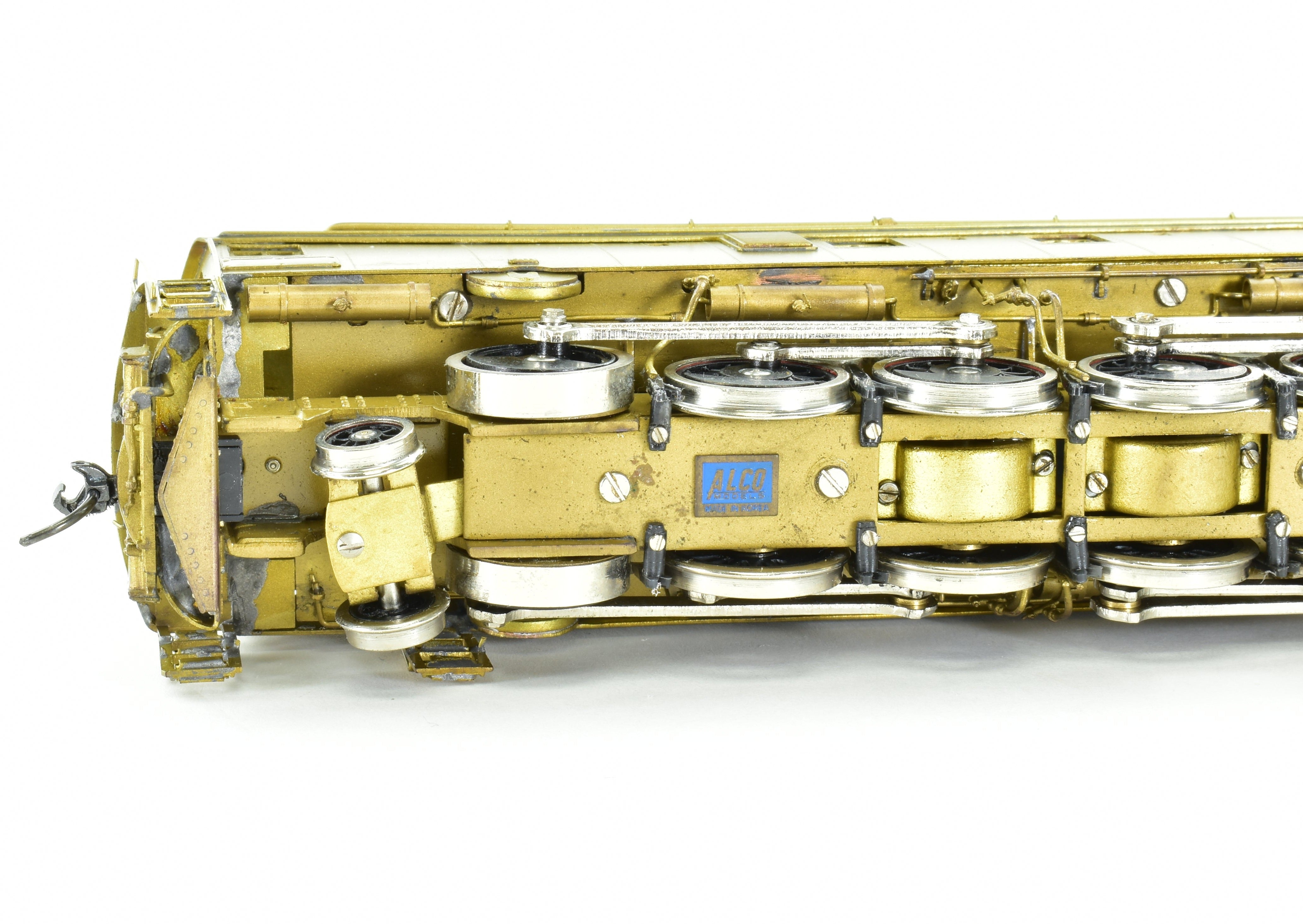 High - Quality HO Scale Brass Alco Models Virginian EL - 3a Jackshaft 3 - Unit Electric Locomotive Model for Train Enthusiasts