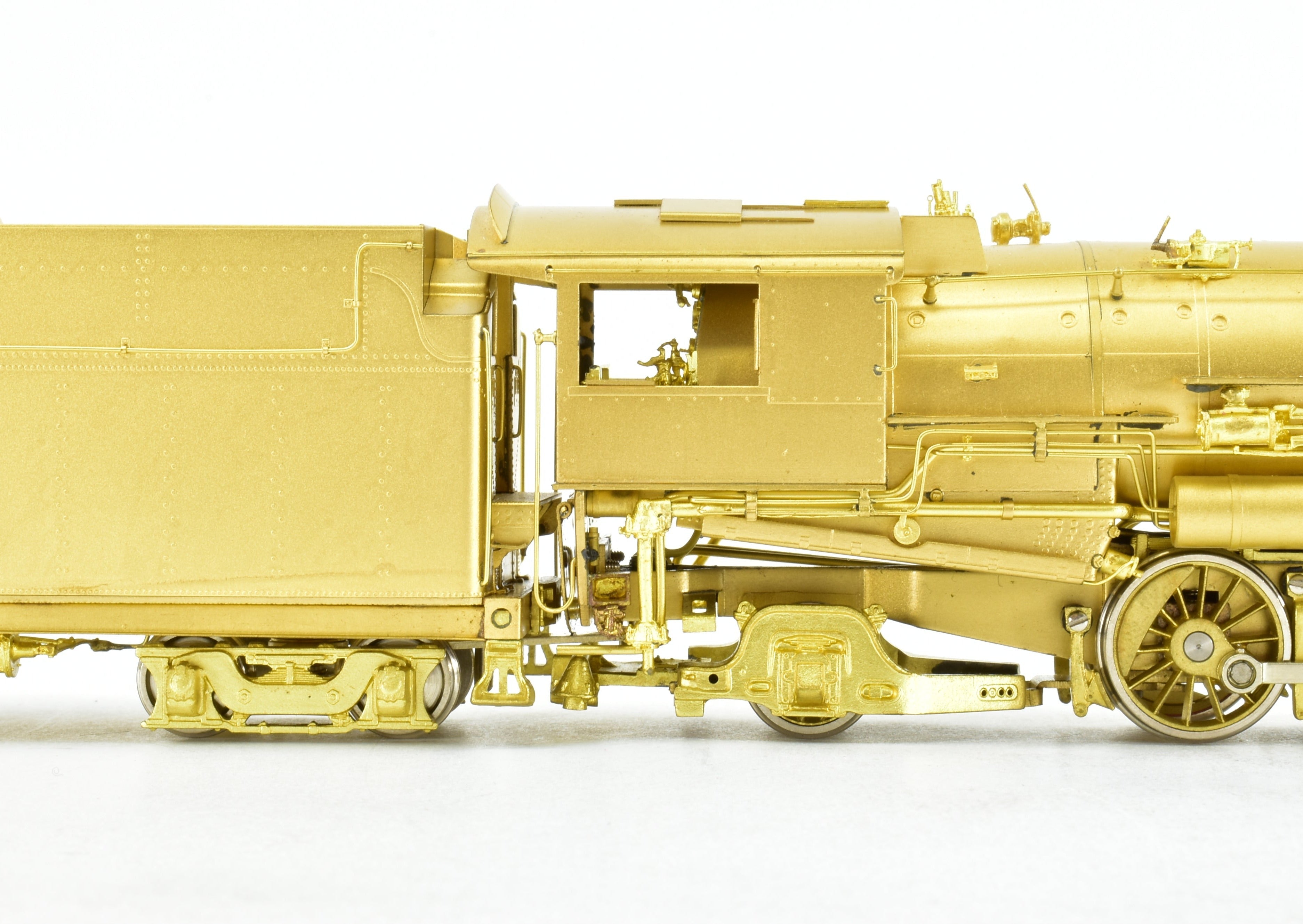 HO Scale Brass Model Train - Key Imports Classic Northern Pacific W - 5 1846 Class 2 - 8 - 2 Mikado Locomotive with Elesco Feedwater Heater