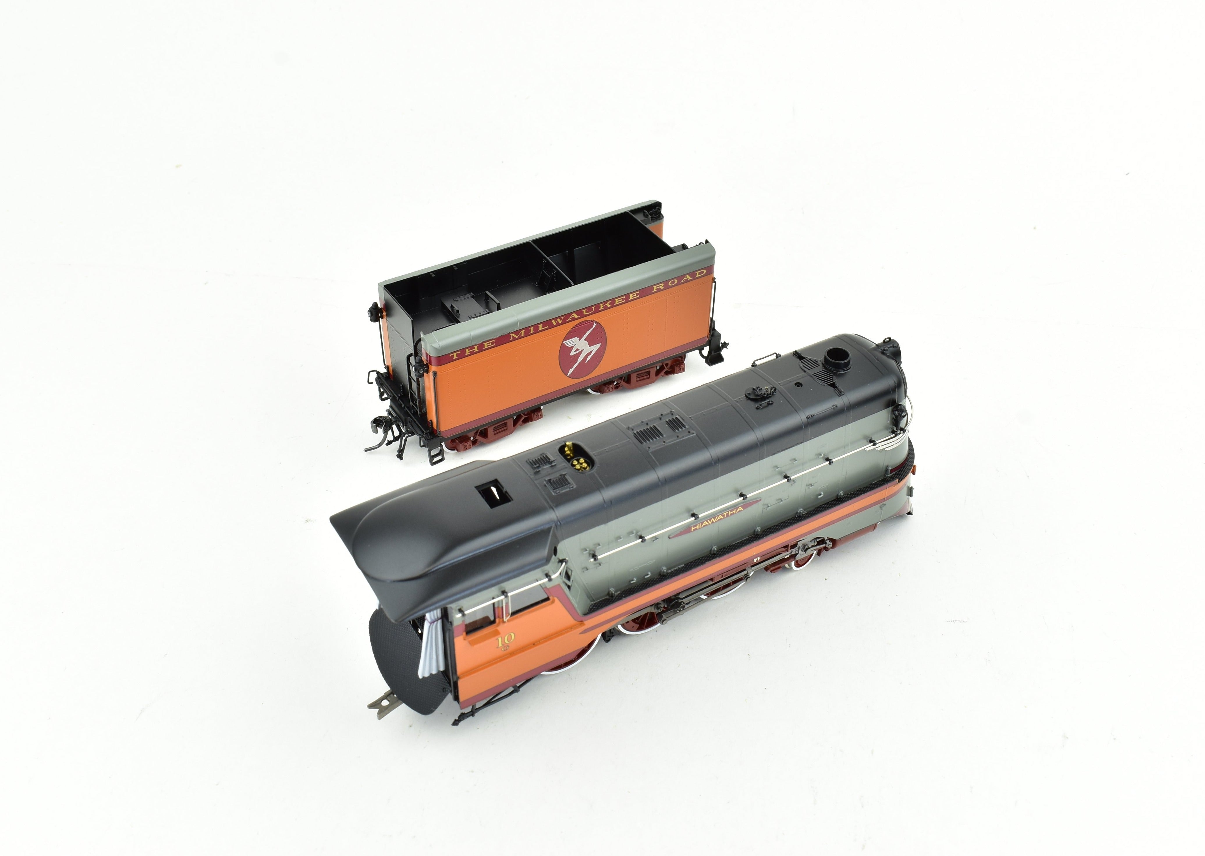 HO Scale Brass Precision Scale Co. Milwaukee Road 4-6-0 G-6PS Cut Skirt FP #10 Model