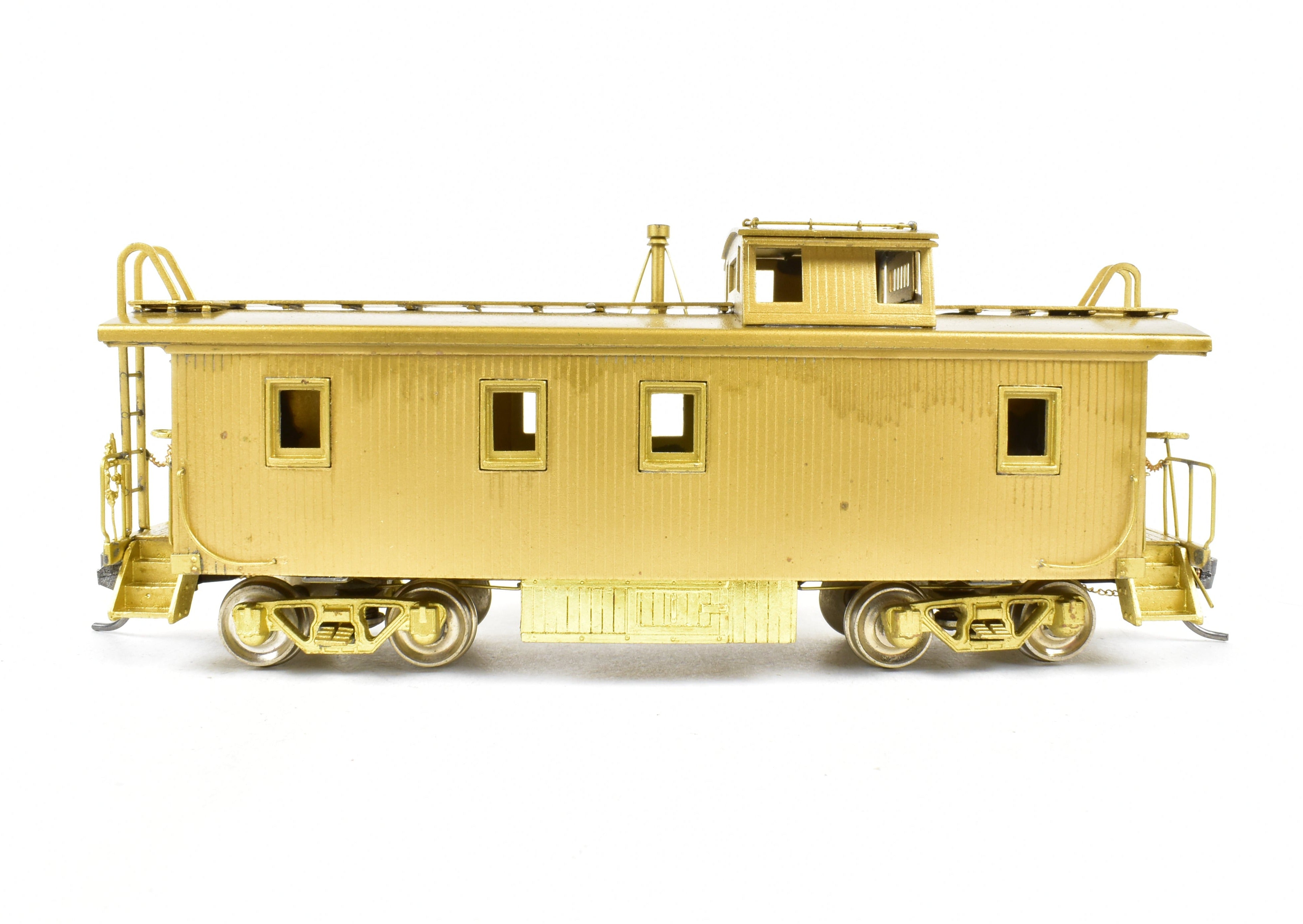 HO Scale Brass Precision Scale Co. Model of Southern Pacific C-30-2 Wood Cupola Caboose for Model Trains