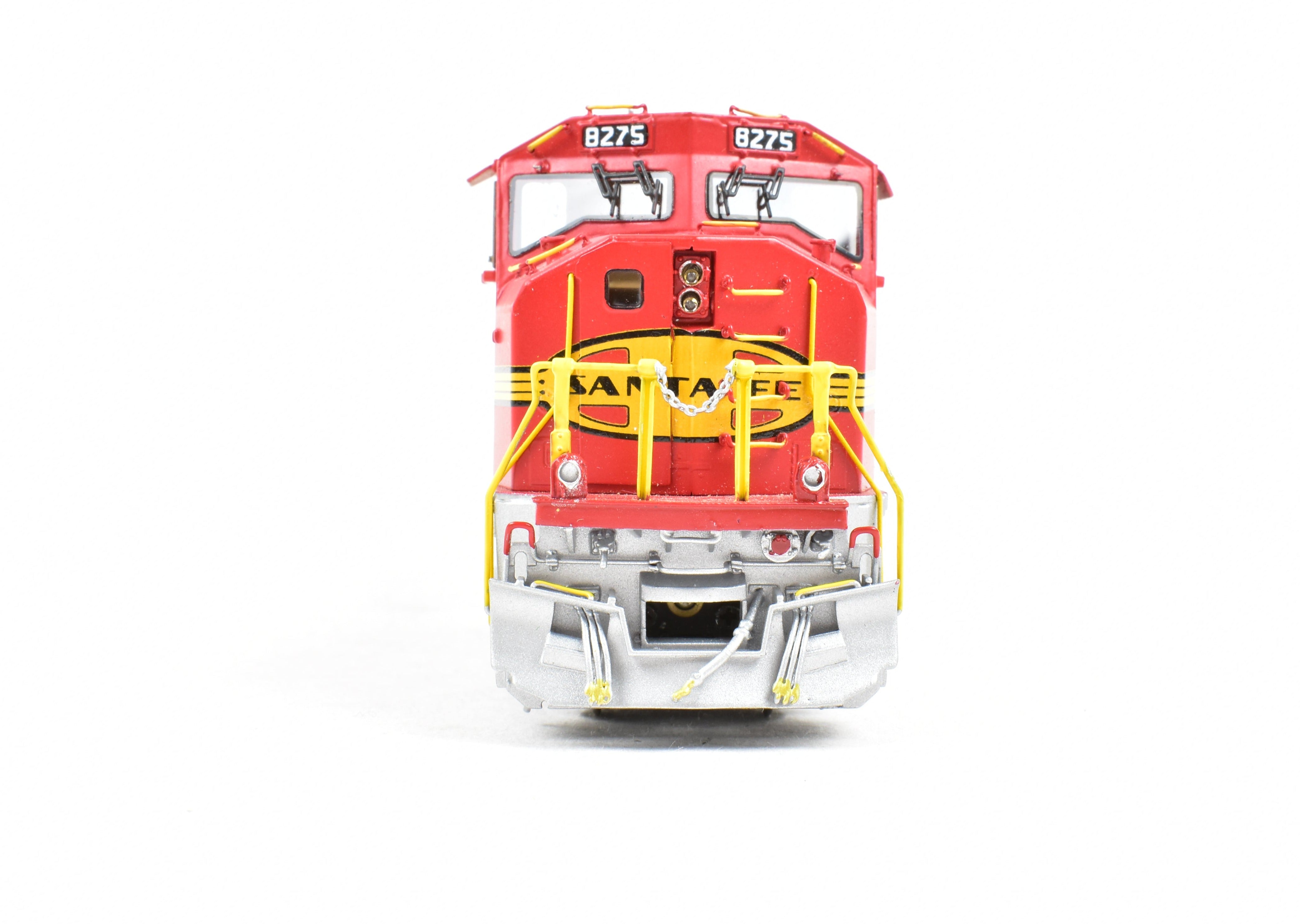 HO Scale Brass Model Train - Overland Models, Inc. BNSF - Burlington Northern Santa Fe EMD SD75M FP Locomotive #8275 REBOXX