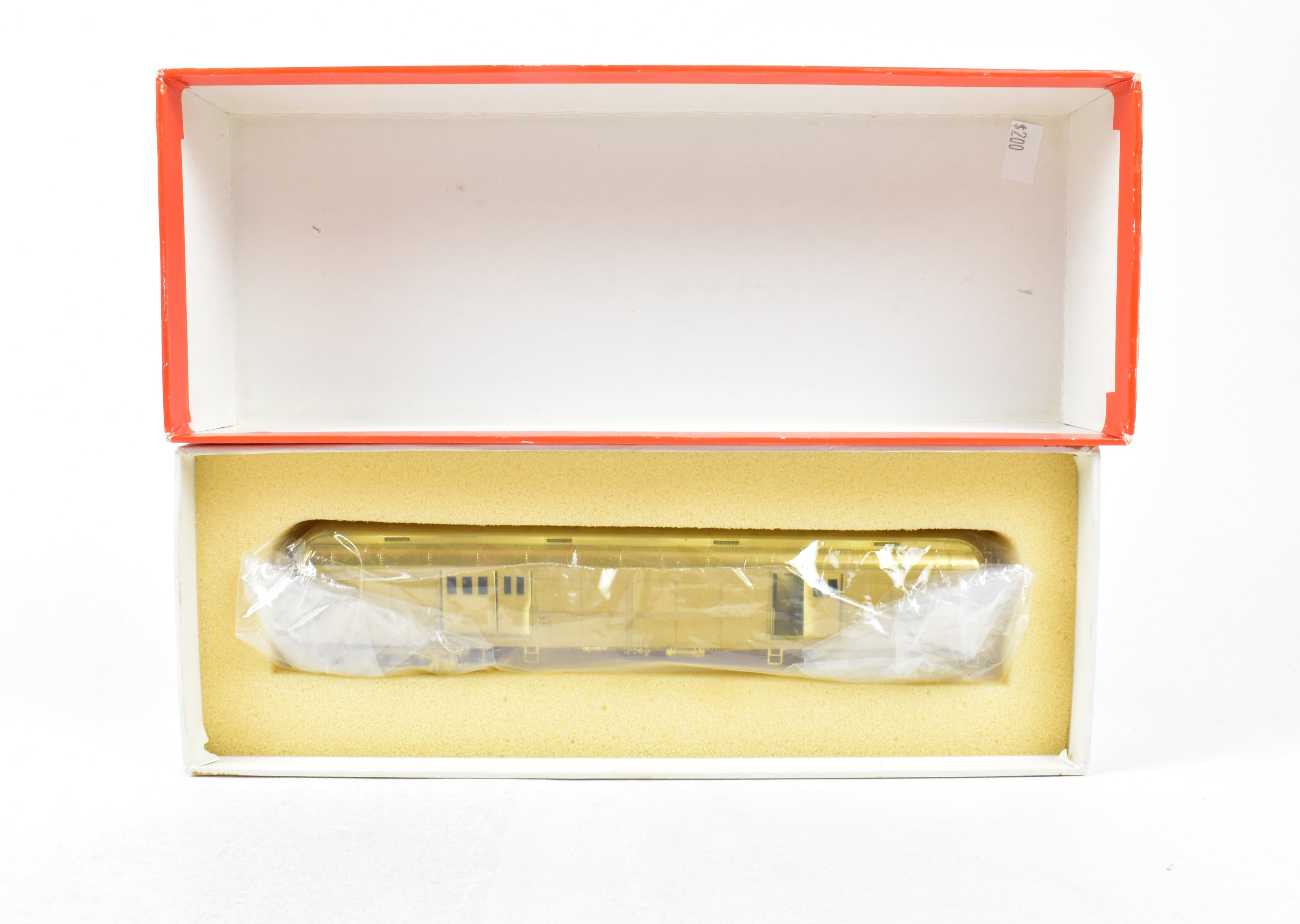 HO Scale Brass Precision 60-Foot Double Door Baggage Car by NYC