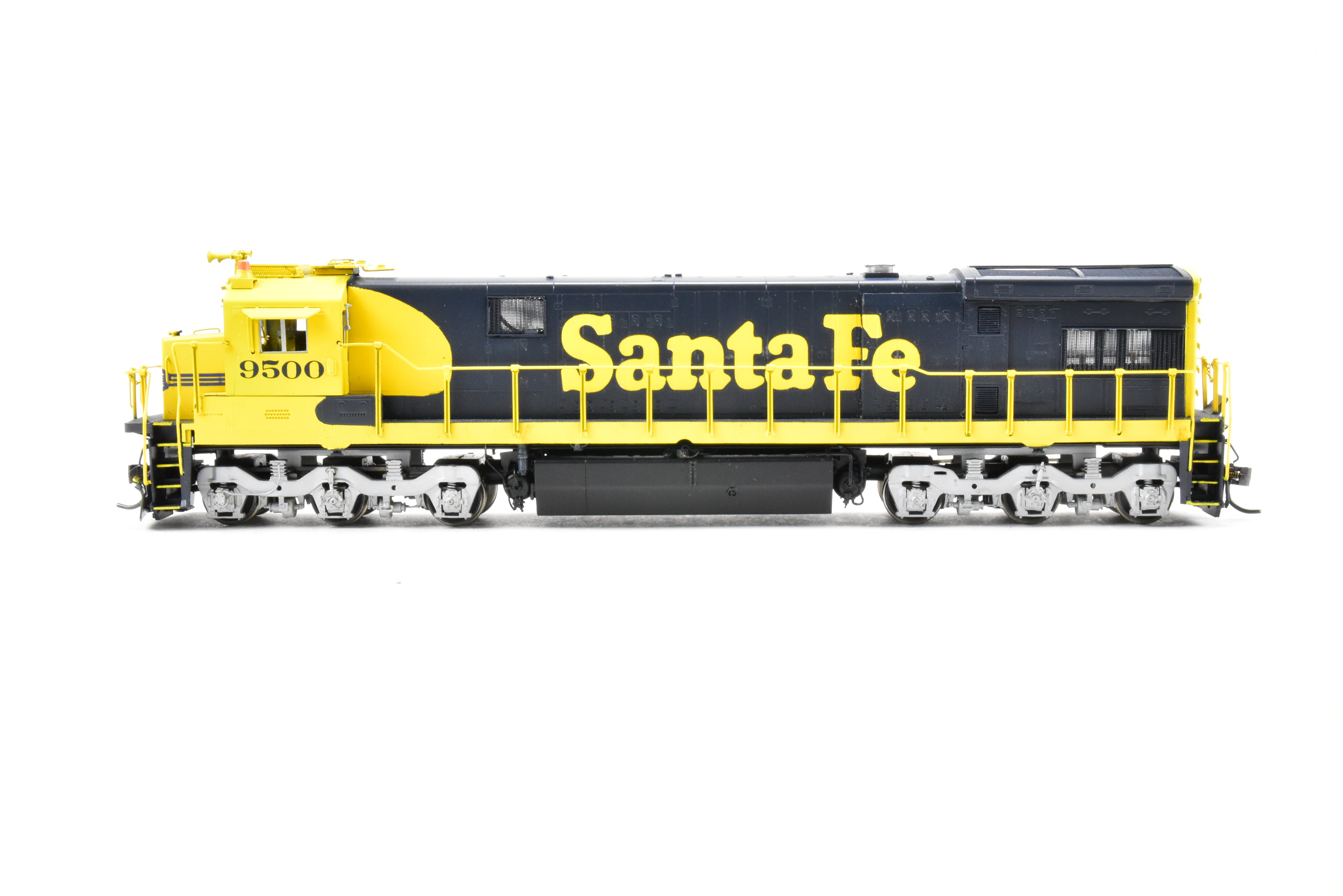 HO Scale Brass Model Train Engine - Overland Models, Inc. ATSF - Santa Fe GE U36C Rebuilt CP No. 9500 by Ajin Precision